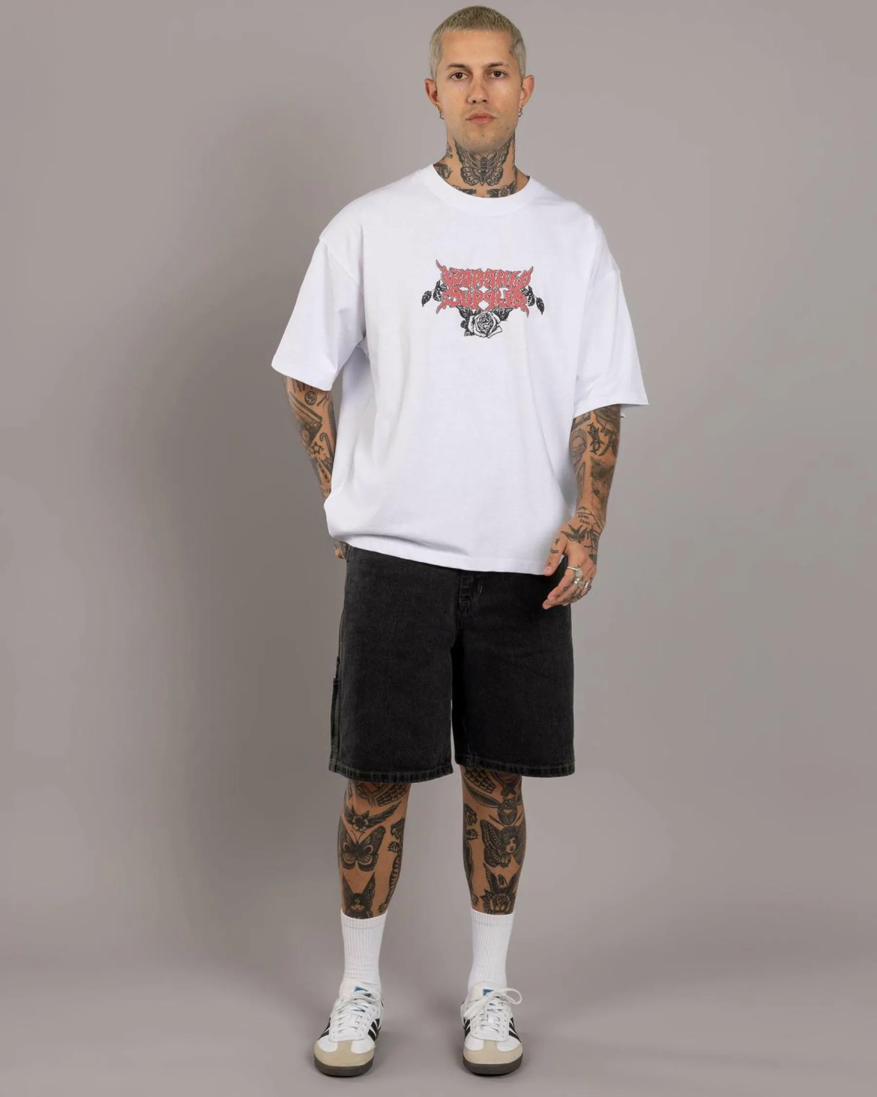 Tops & T-Shirts*Worship Supplies Perch Oversized T-Shirt White