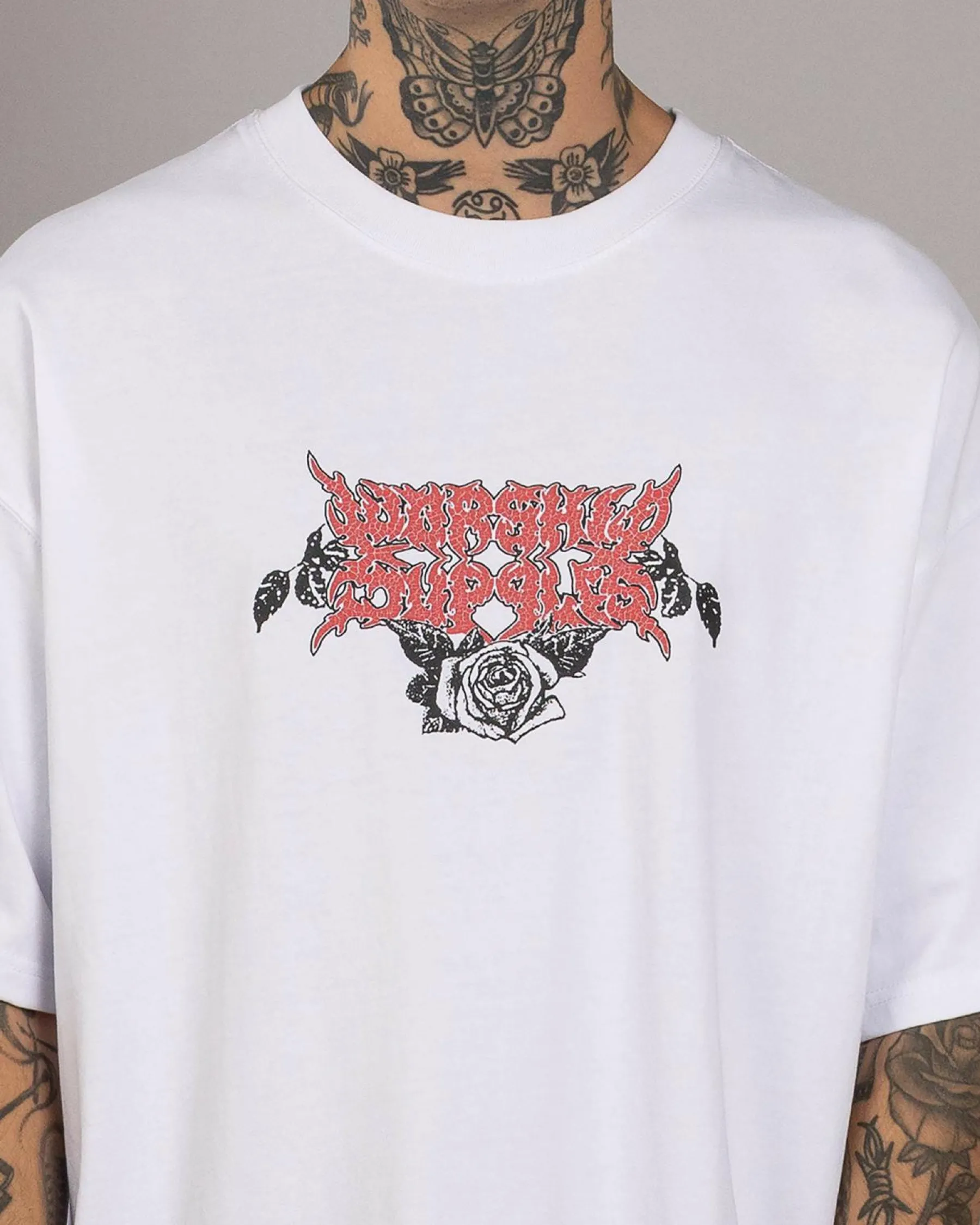 Tops & T-Shirts*Worship Supplies Perch Oversized T-Shirt White
