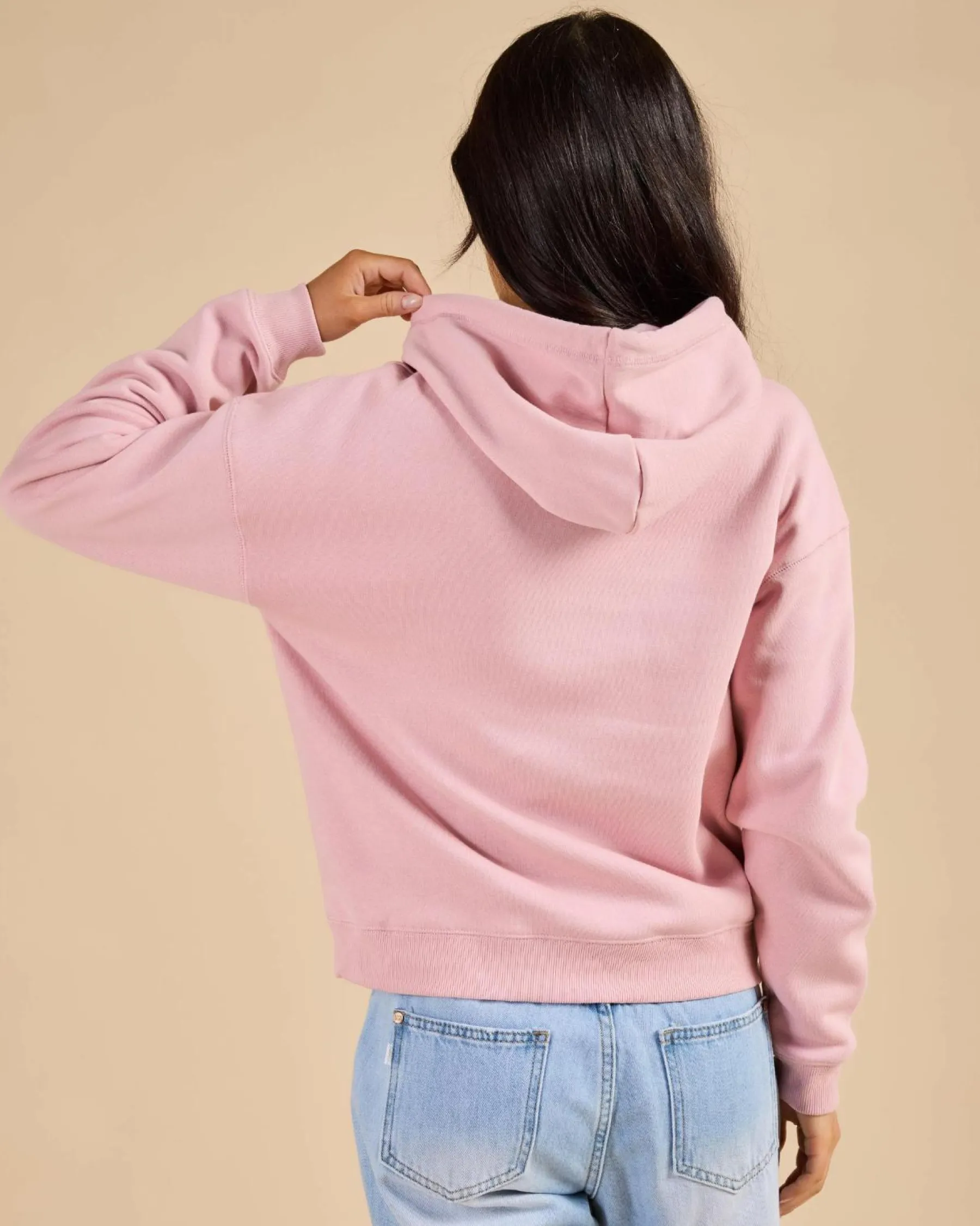 Jumpers & Hoodies*Roxy Perfect Place Hoodie Bleached Mauve