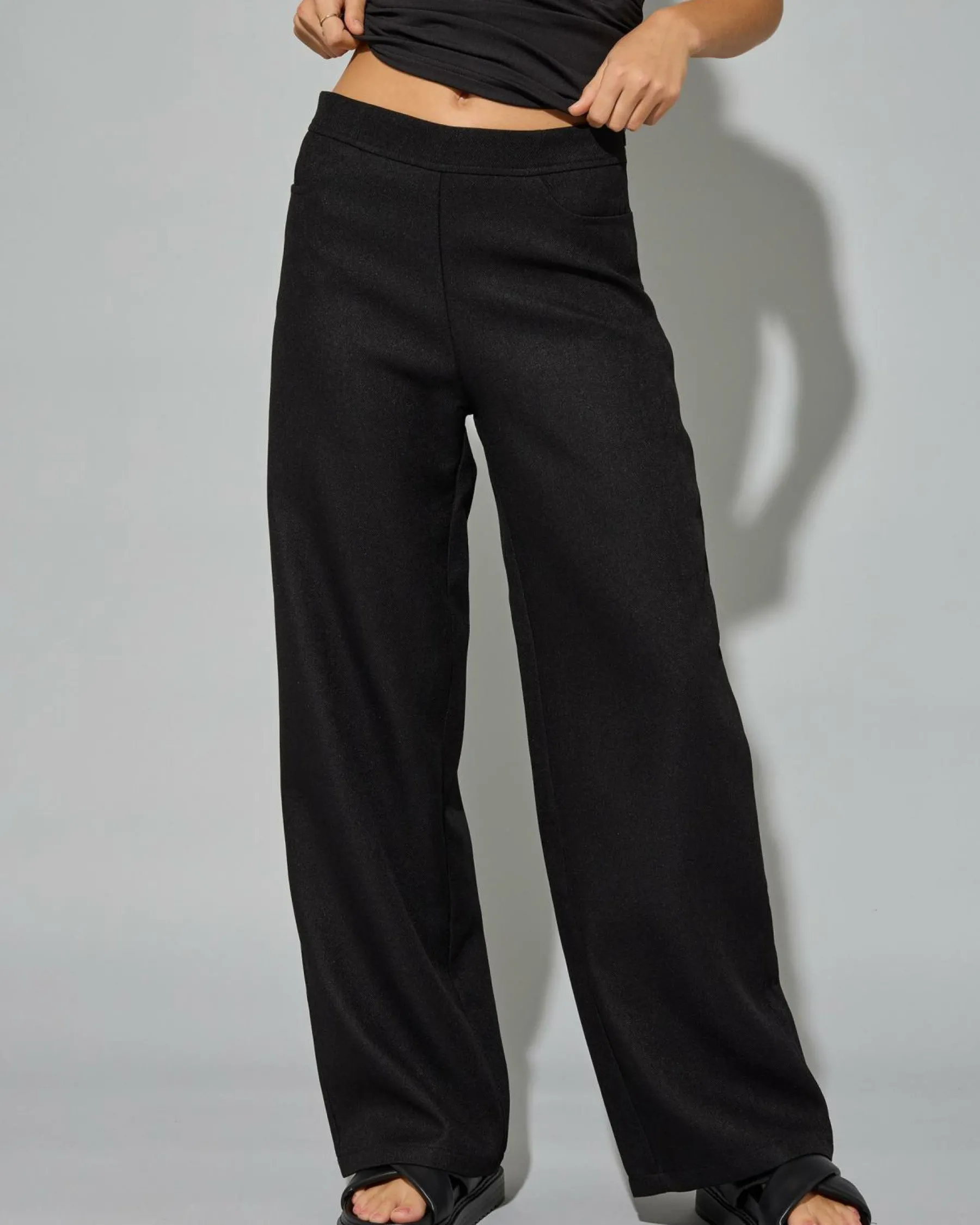 Bottoms*Ava And Ever Perri Pants Black