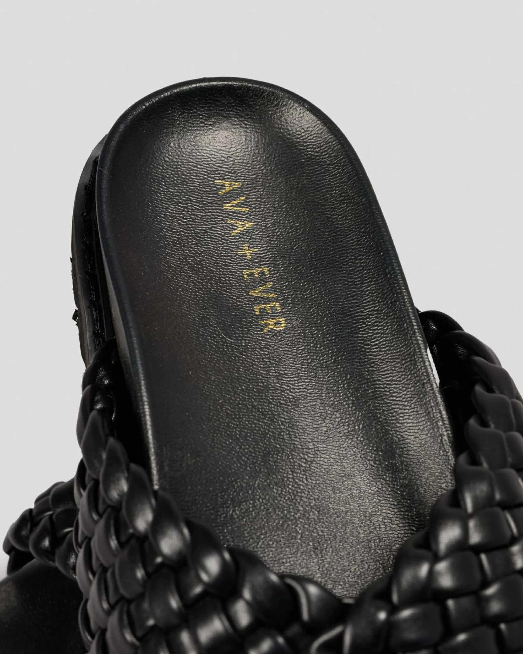 Sandals*Ava And Ever Phoebe Slide Sandals Black