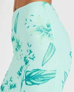 Bottoms*Ava And Ever Pia Maxi Skirt Green/green Floral