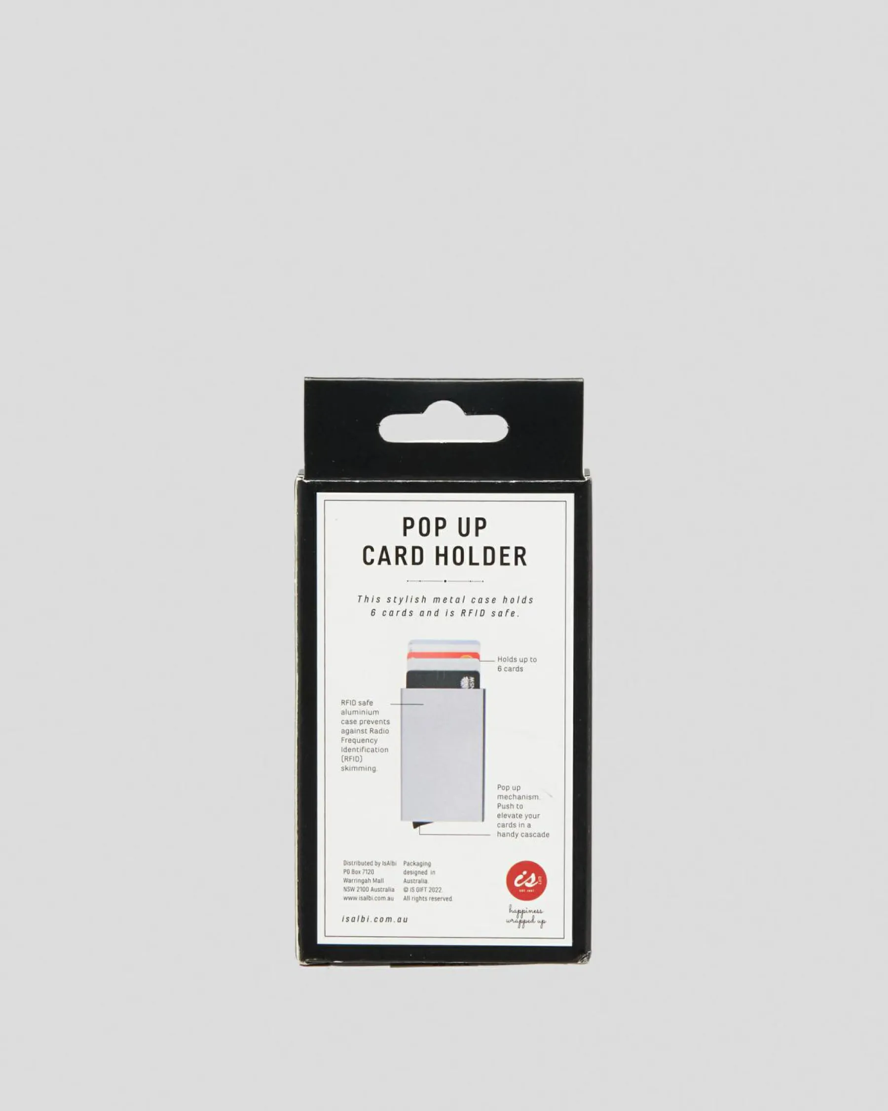 Gifts & Novelty|Gifts & Novelty*Get It Now Pop Up Card Holder Silver