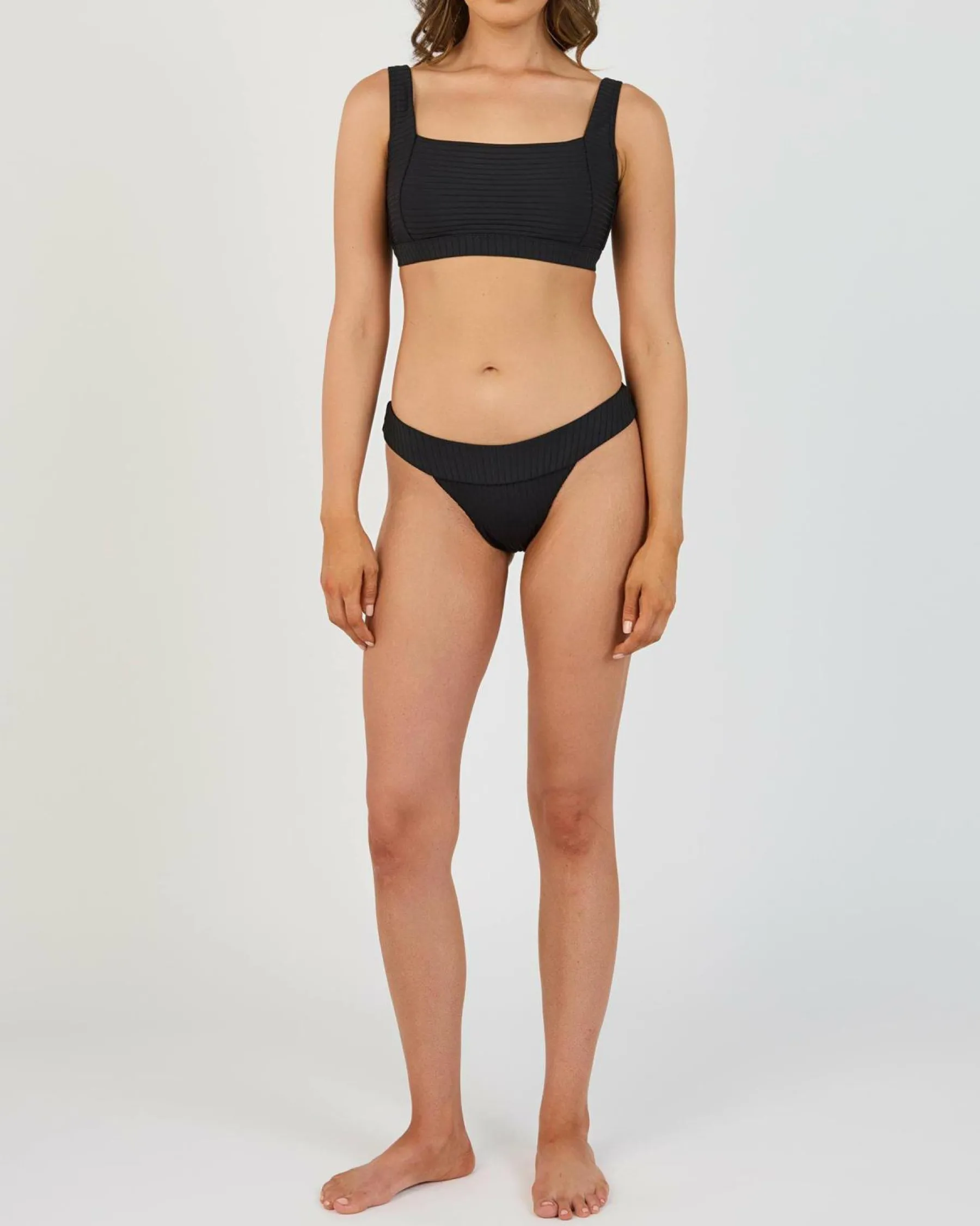 Bikinis*Rip Curl Premium Surf D-DD Crop Bikini Top Black