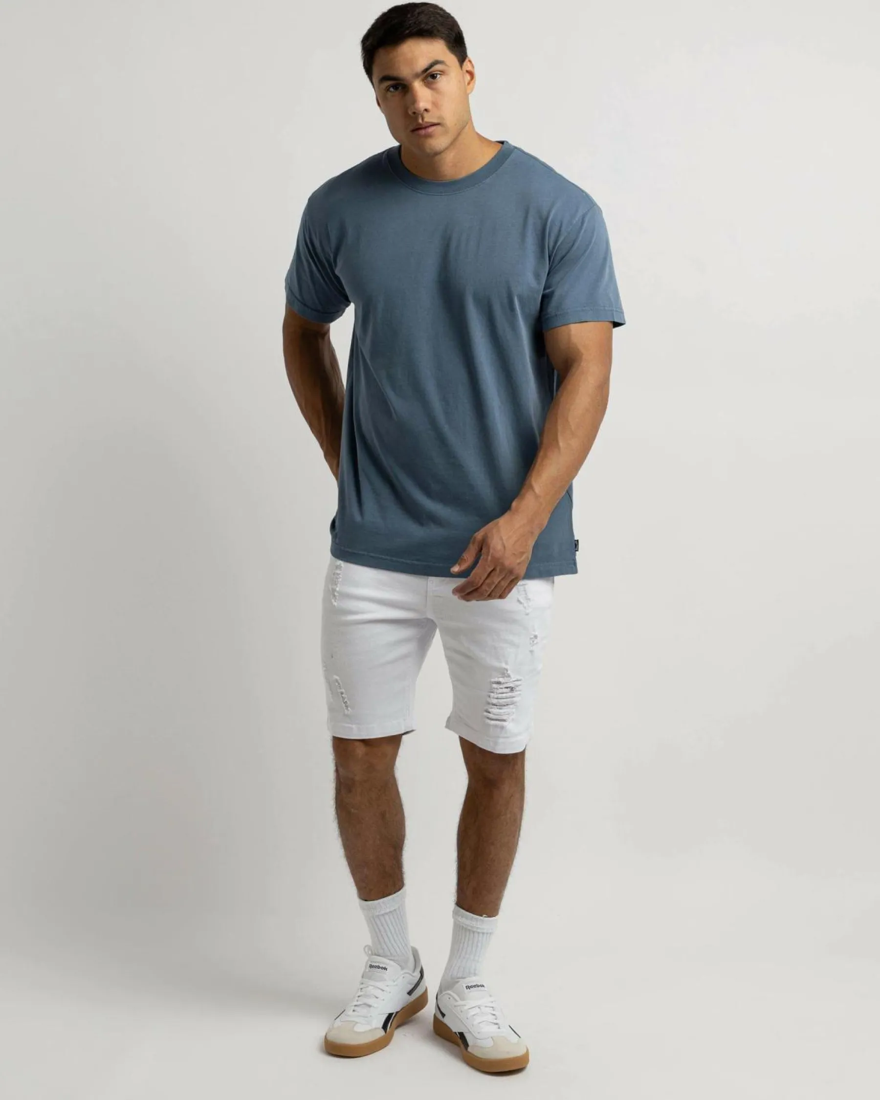 Online Premium Wave Wash T-Shirt Tops & T-Shirts
