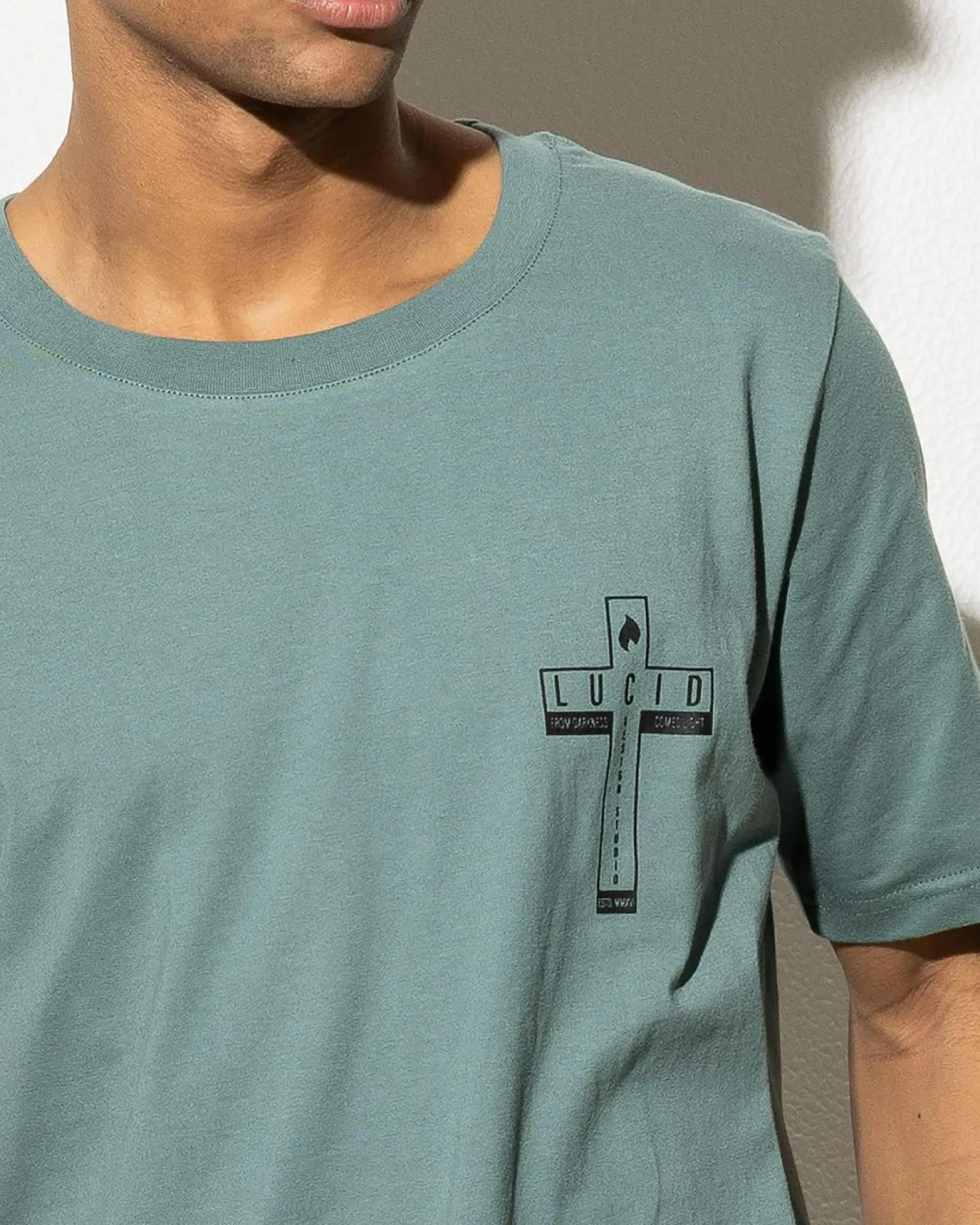 Tops & T-Shirts*Lucid Presence T-Shirt Green