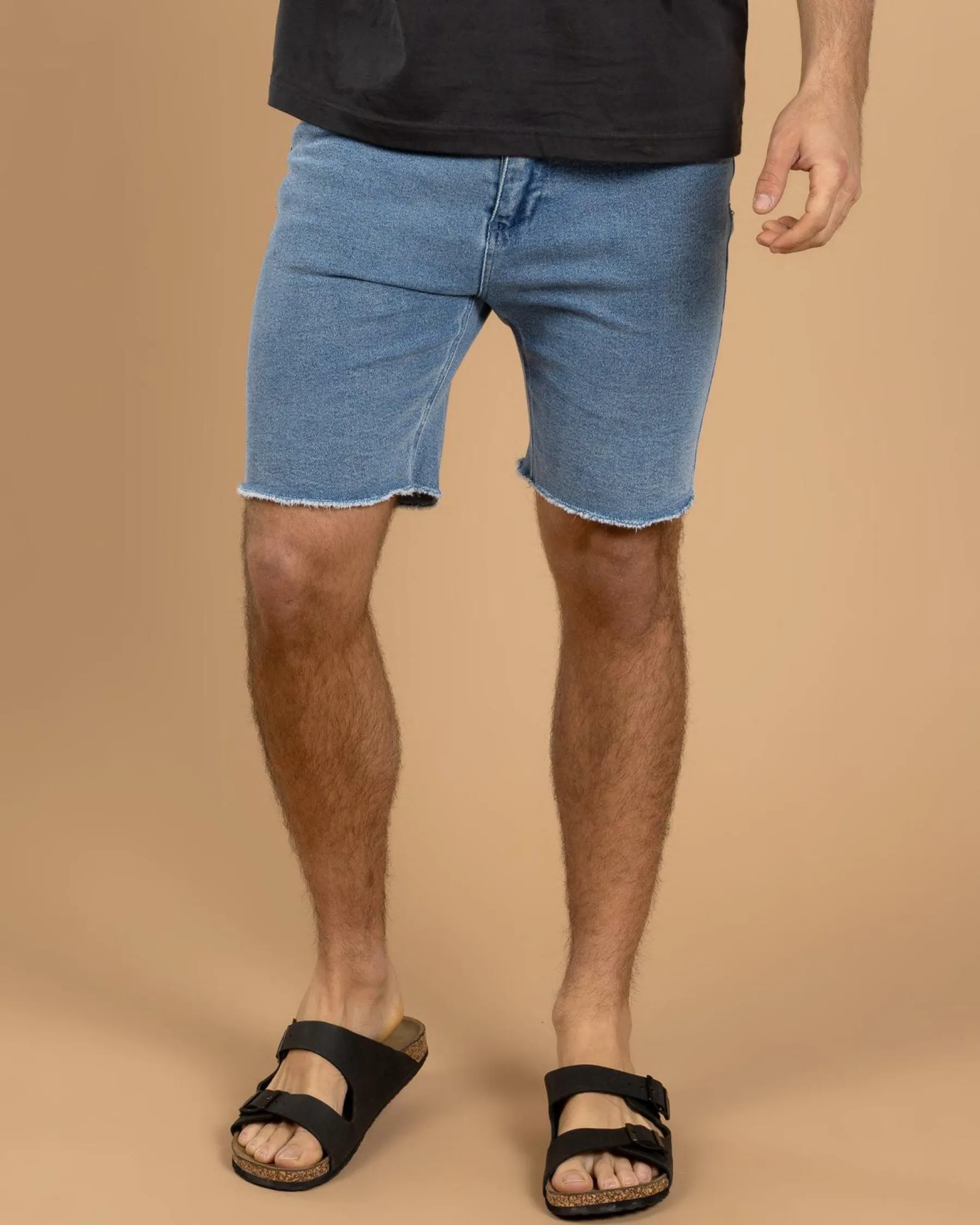 Denim|Shorts & Bottoms*Skylark Prophecy Walk Shorts Mid Blue