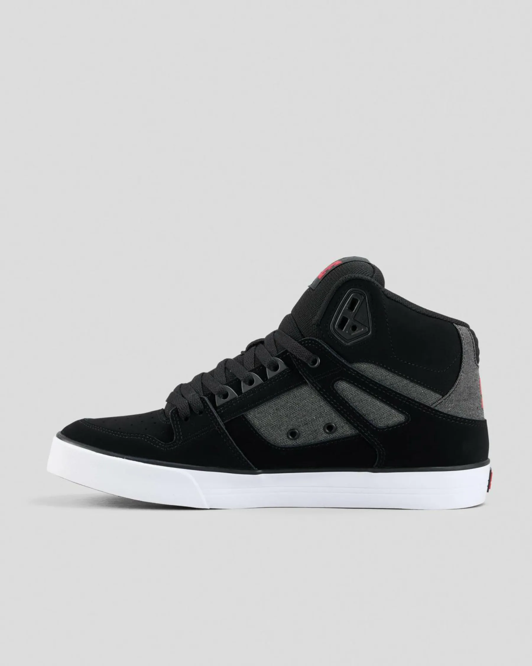 Sneakers*DC Shoes Pure High-Top WC Shoes Black/red/black