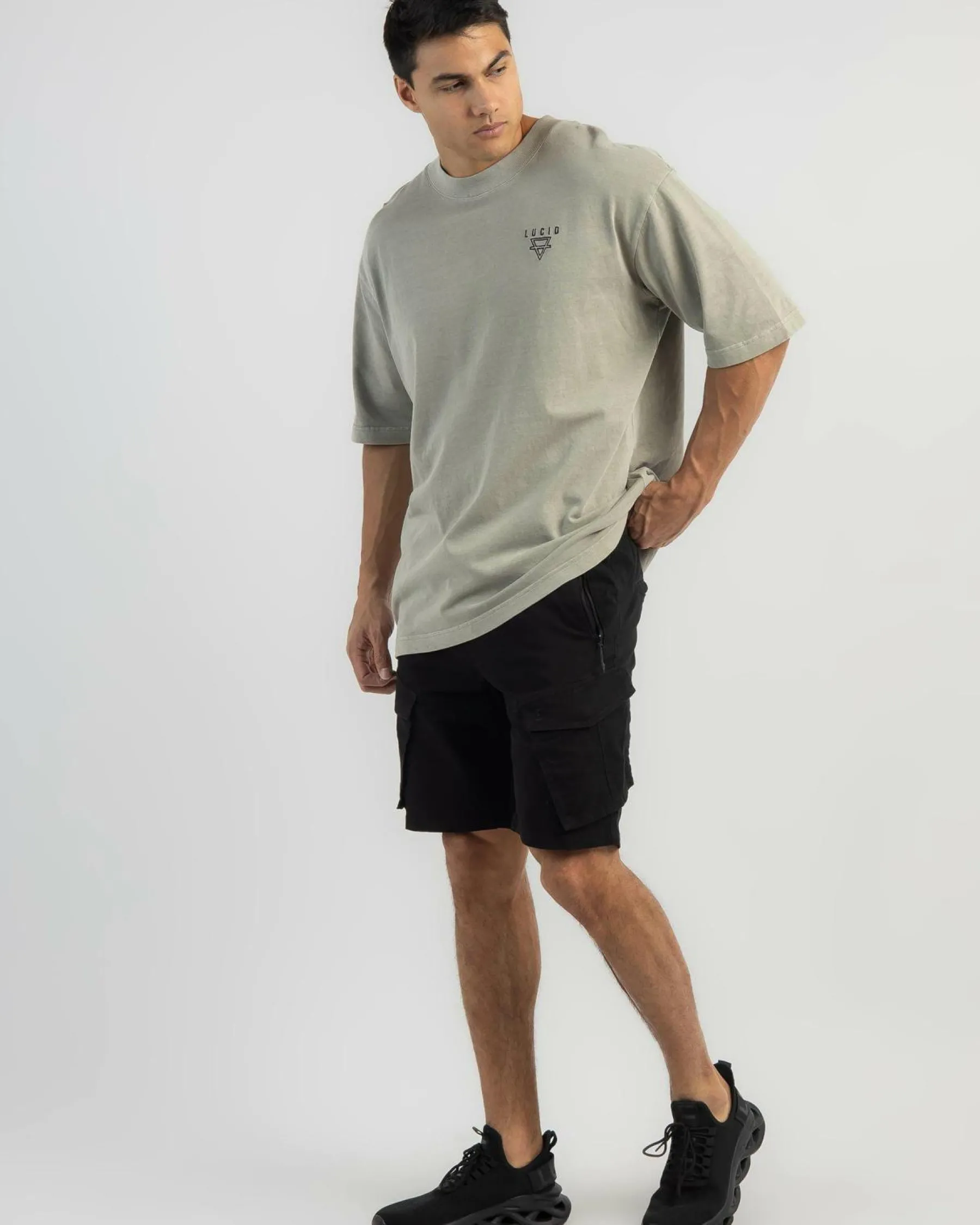Shorts & Bottoms*Lucid Ranked Walk Shorts Black