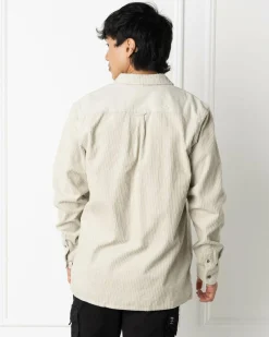 Tops & T-Shirts*Rip Curl Raw Energy Cord Long Sleeve Shirt Bone