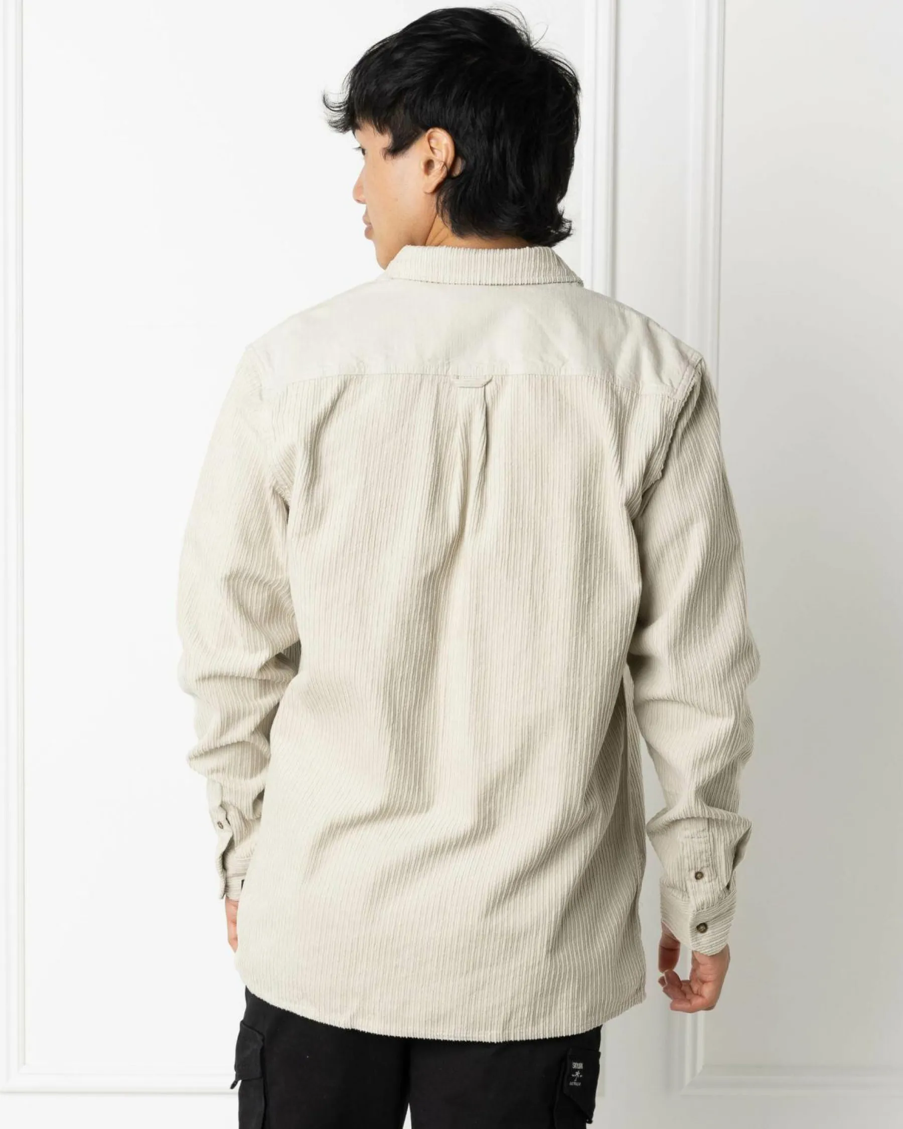 Tops & T-Shirts*Rip Curl Raw Energy Cord Long Sleeve Shirt Bone