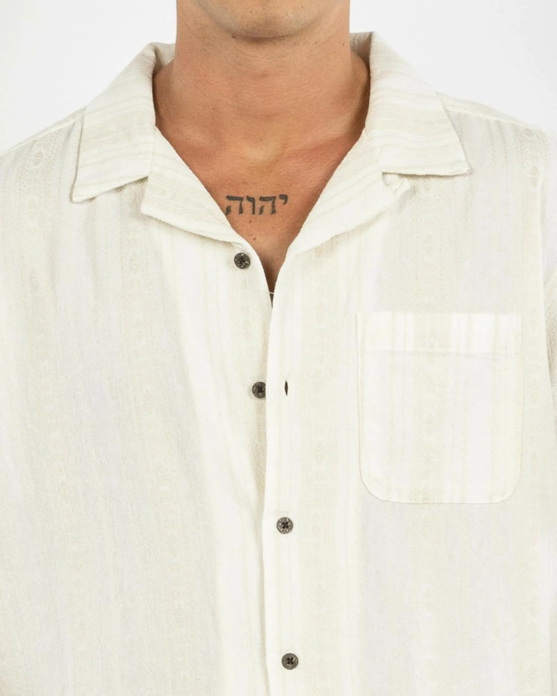 Tops & T-Shirts*Rip Curl Raw Energy Stripe S/S Shirt Bone