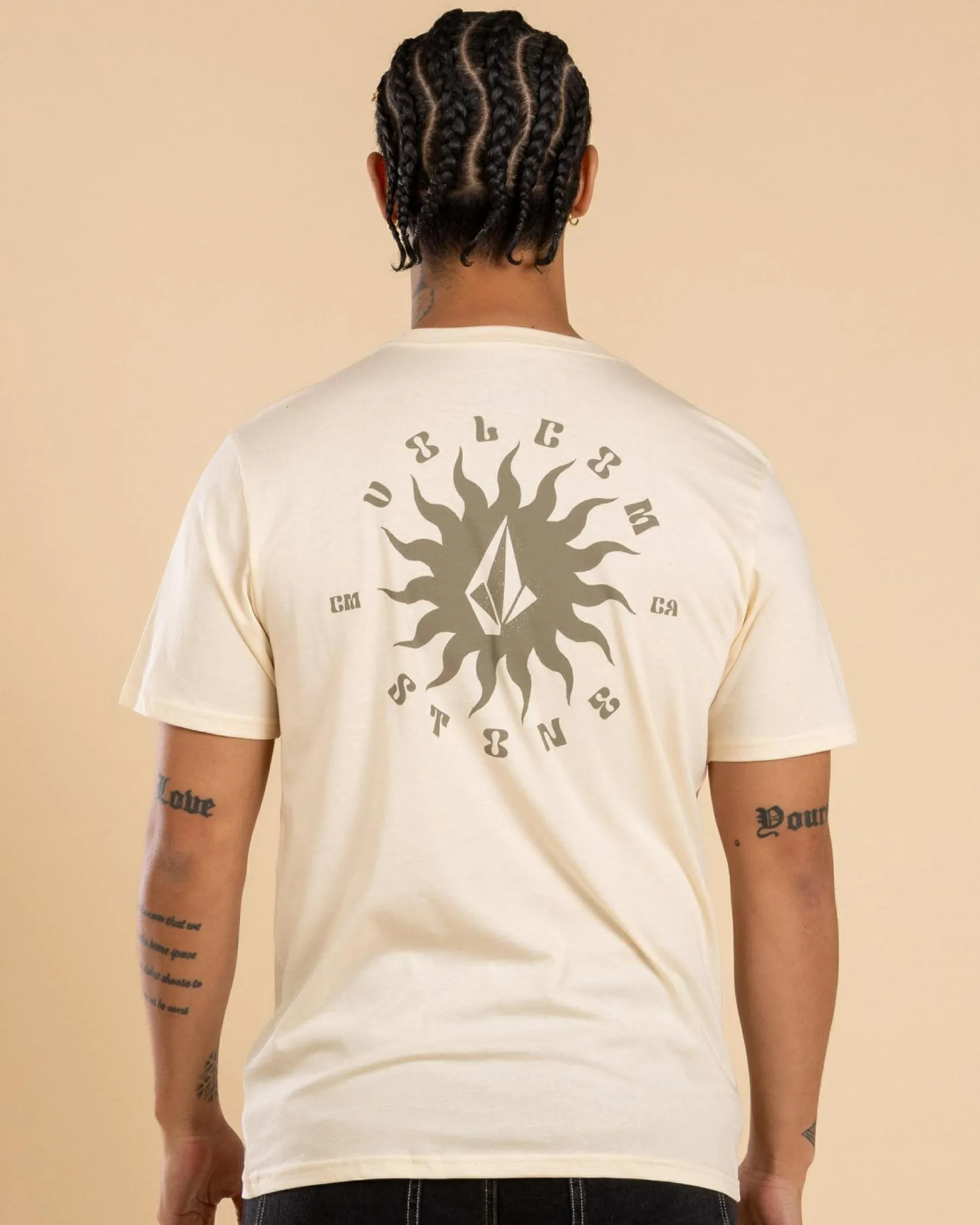 Tops & T-Shirts*Volcom Rayz T-Shirt Sand