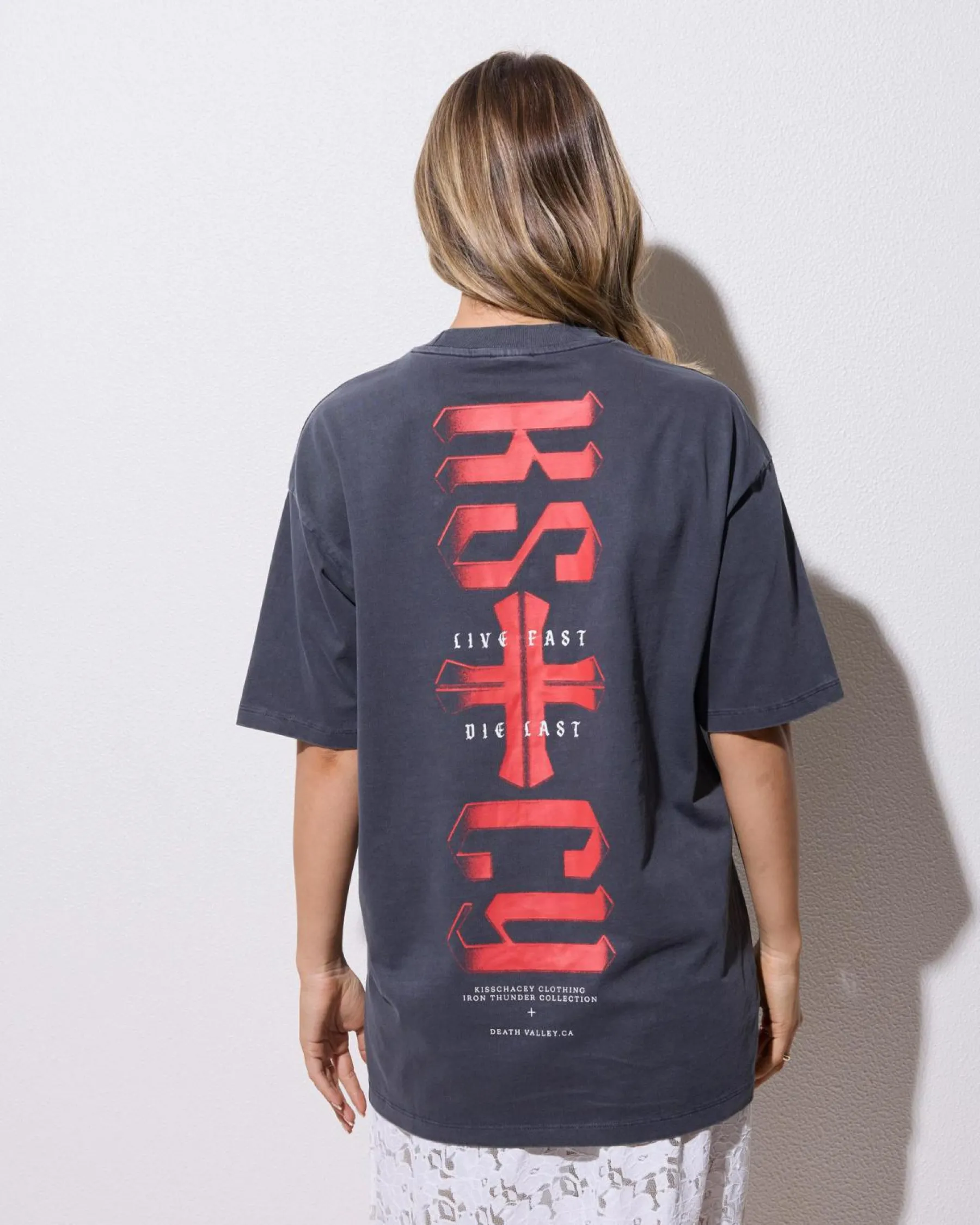 Razor Light Box Fit T-Shirt Women Tops