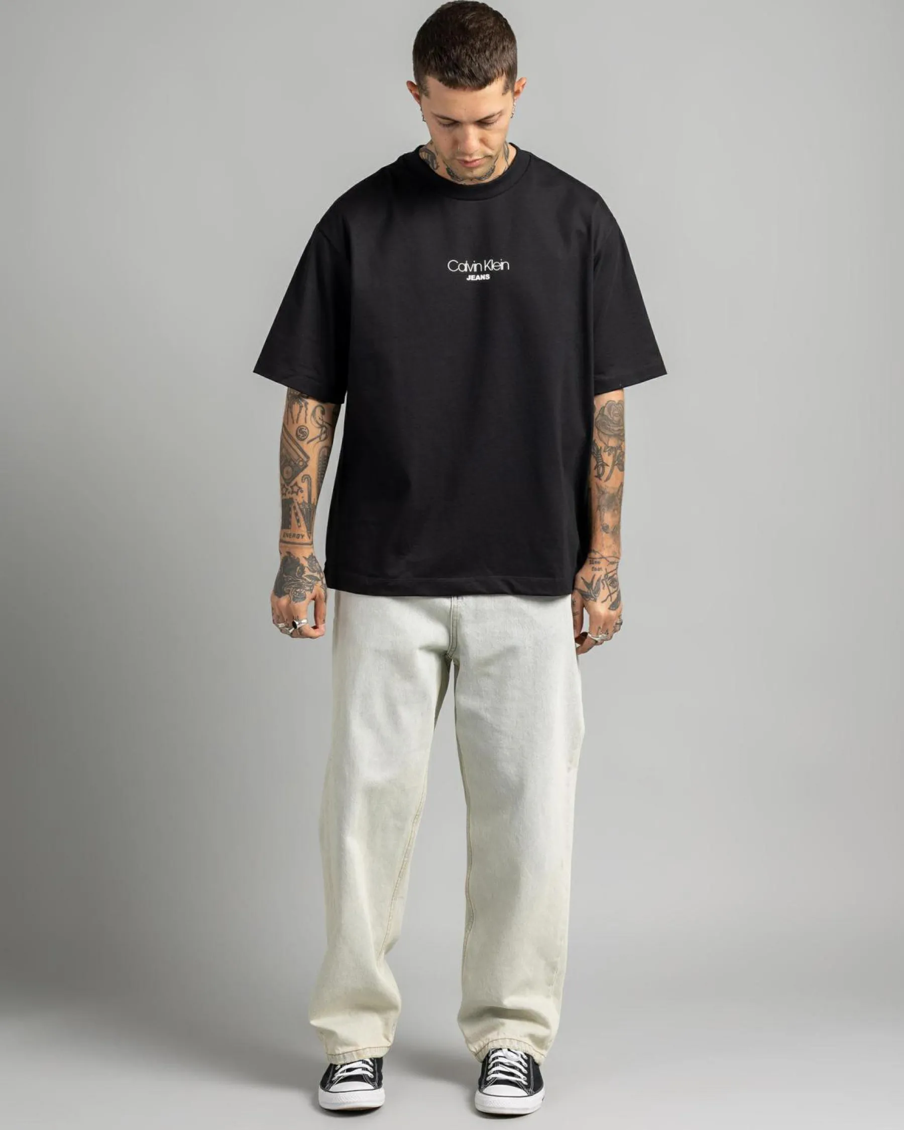 Tops & T-Shirts*Calvin Klein Relaxed Fit Graphic T-Shirt Black