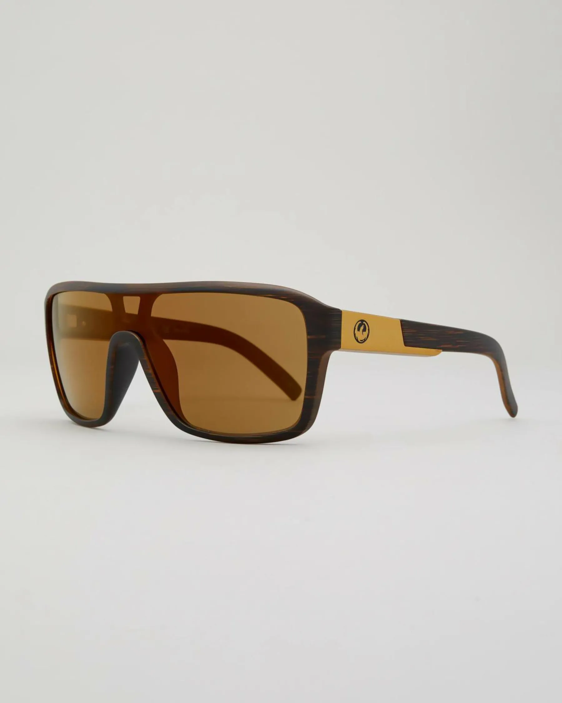 Sunglasses*Dragon Alliance Remix Sunglasses Matte Woodgrain/copper