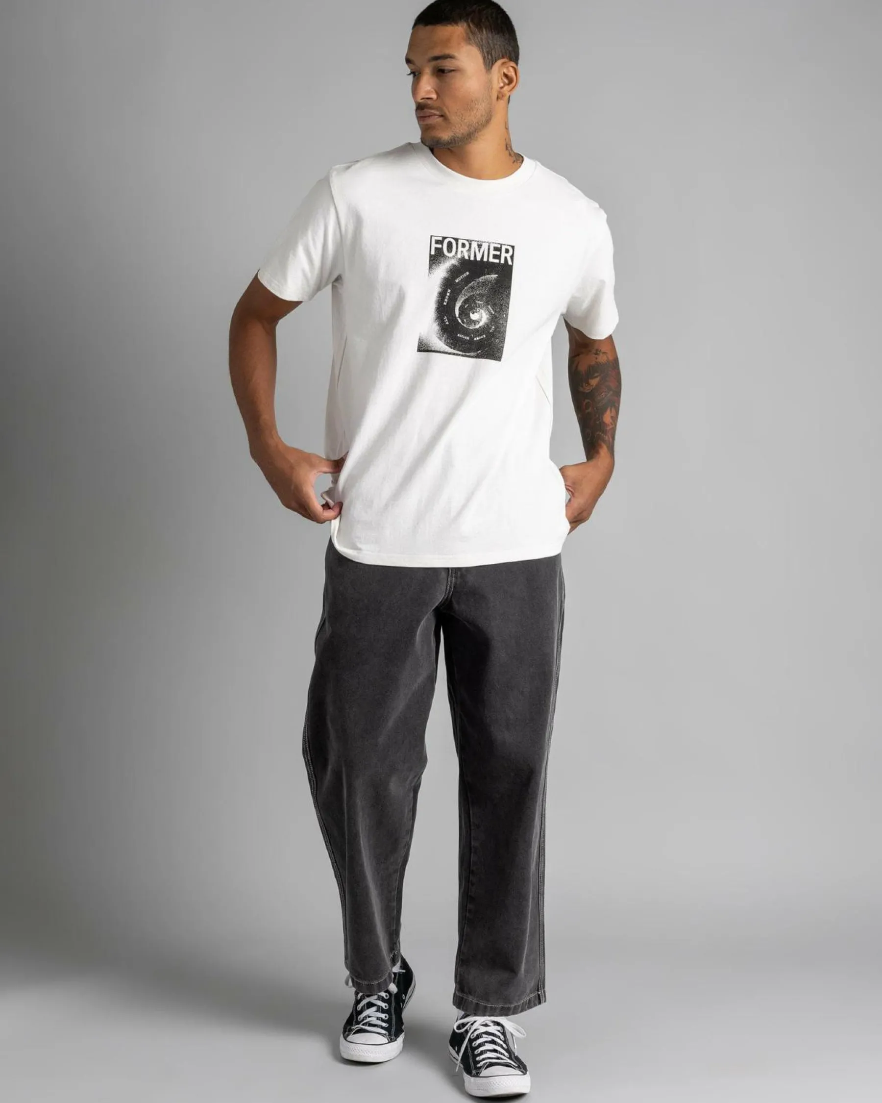 Tops & T-Shirts*Former Revolution T-Shirt Bone