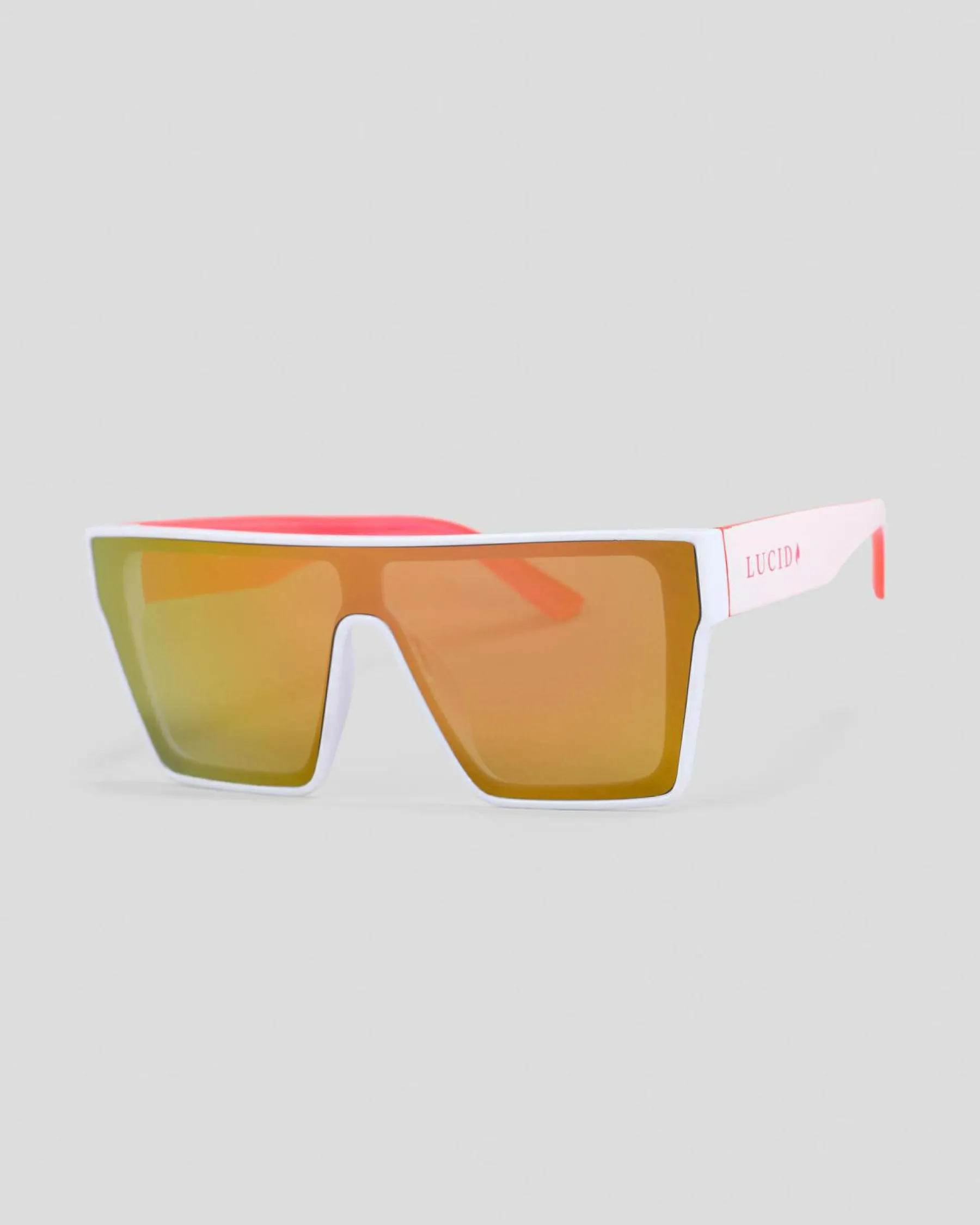 Sunglasses*Lucid Riviera Sunglasses White/pink