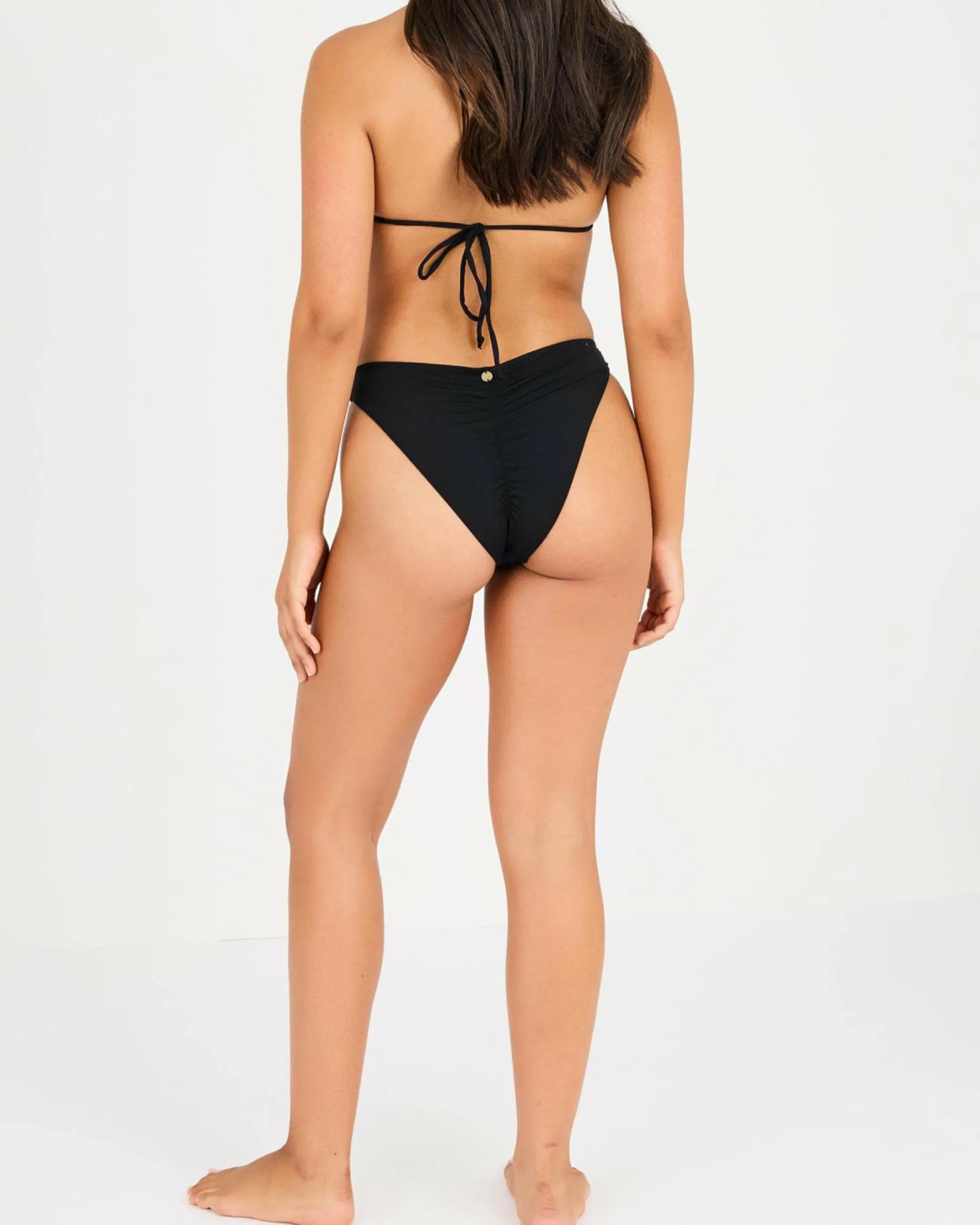 Bikinis*Kaiami Rori Cheeky Bikini Bottom Black
