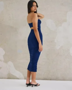 Rubiah Midi Dress Women Dresses