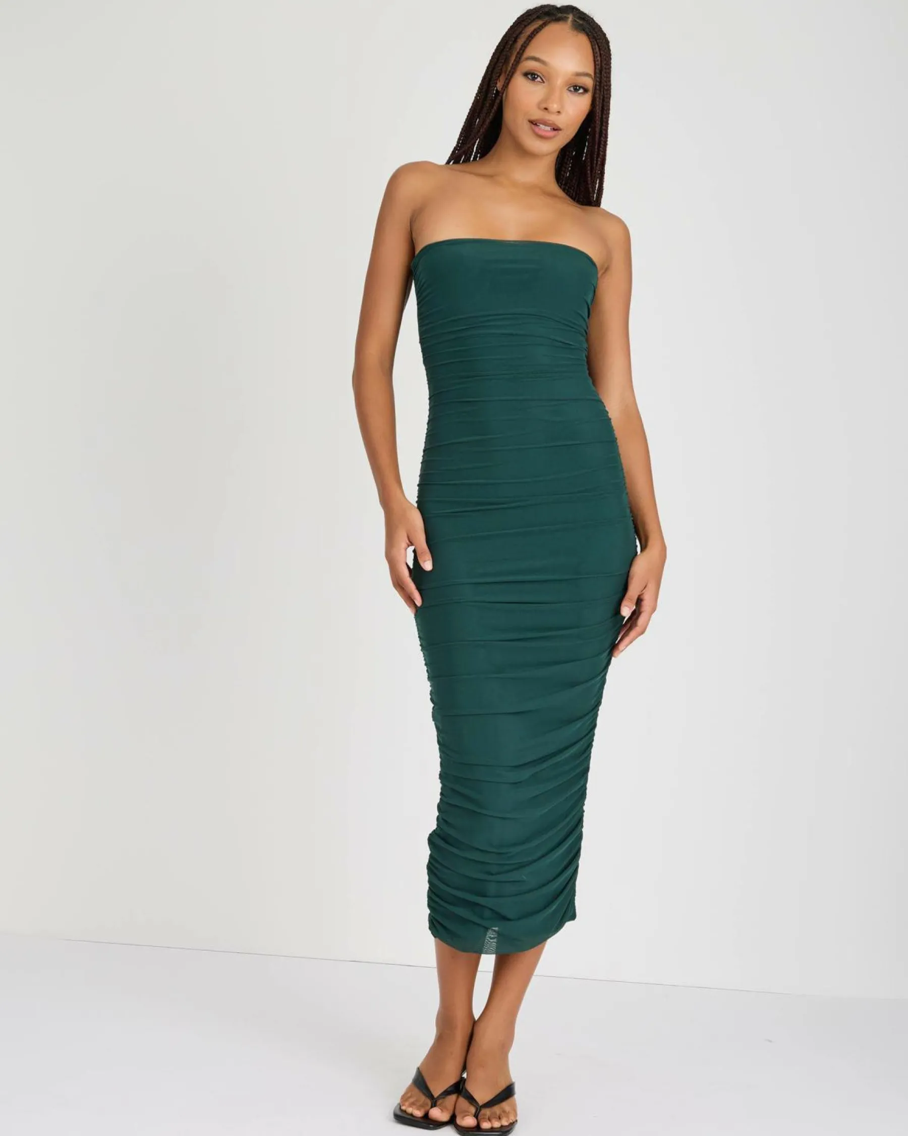 Dresses*Ava And Ever Rubiah Midi Dress Emerald