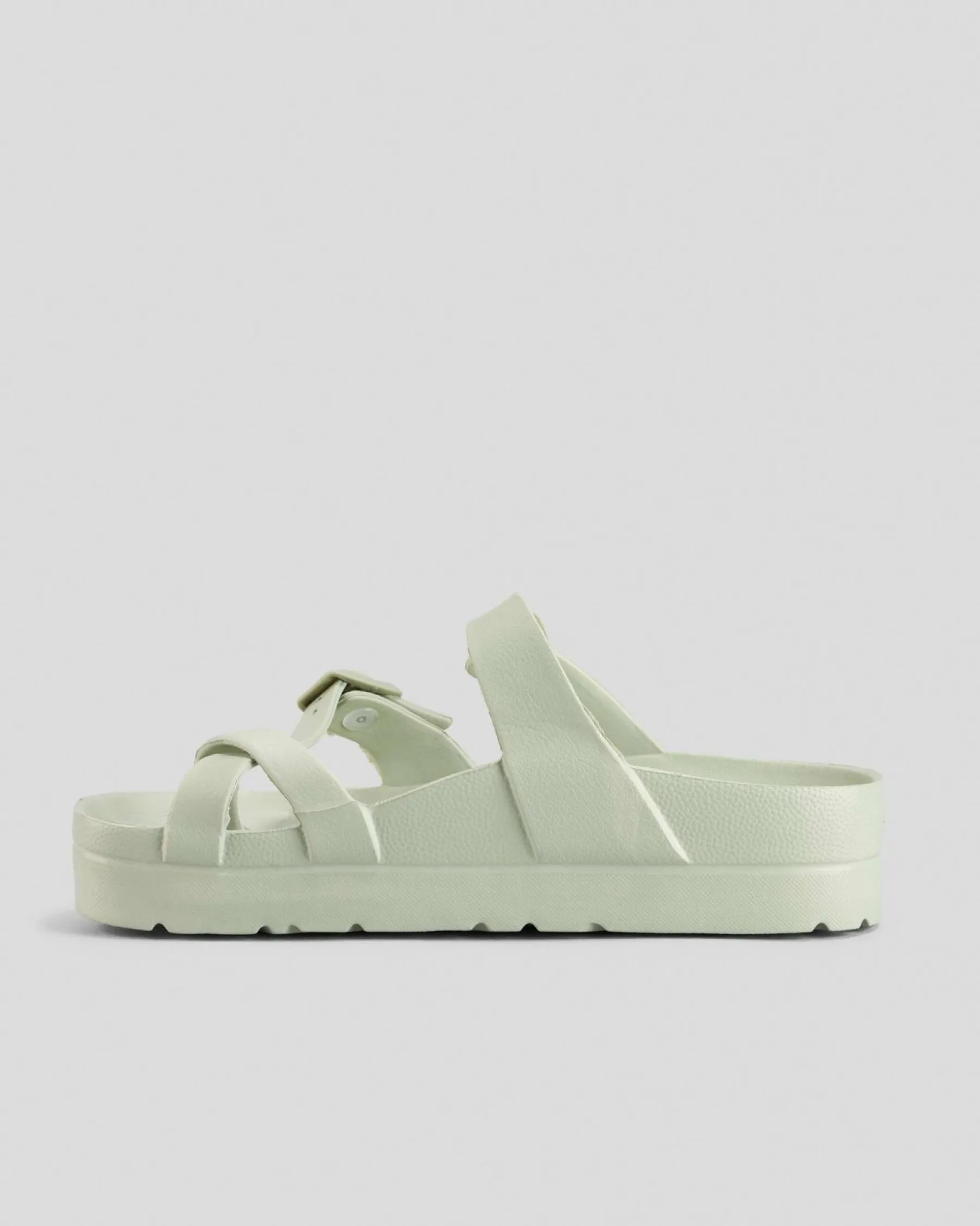 Sandals*Ava And Ever Rumer Slide Sandals Sage