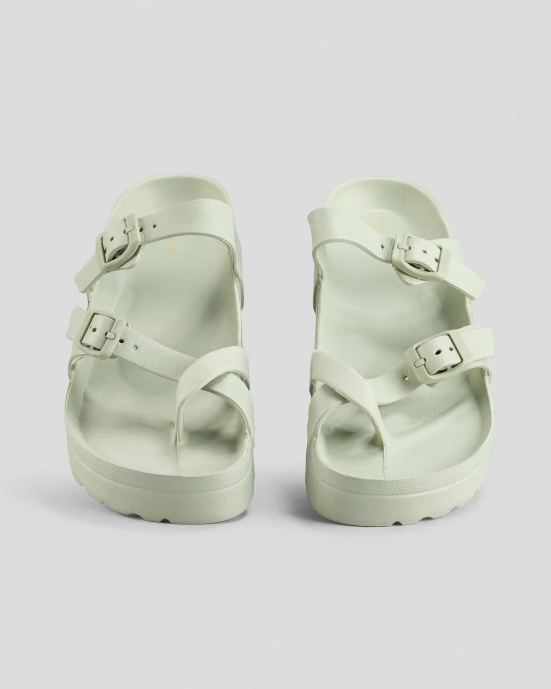Sandals*Ava And Ever Rumer Slide Sandals Sage