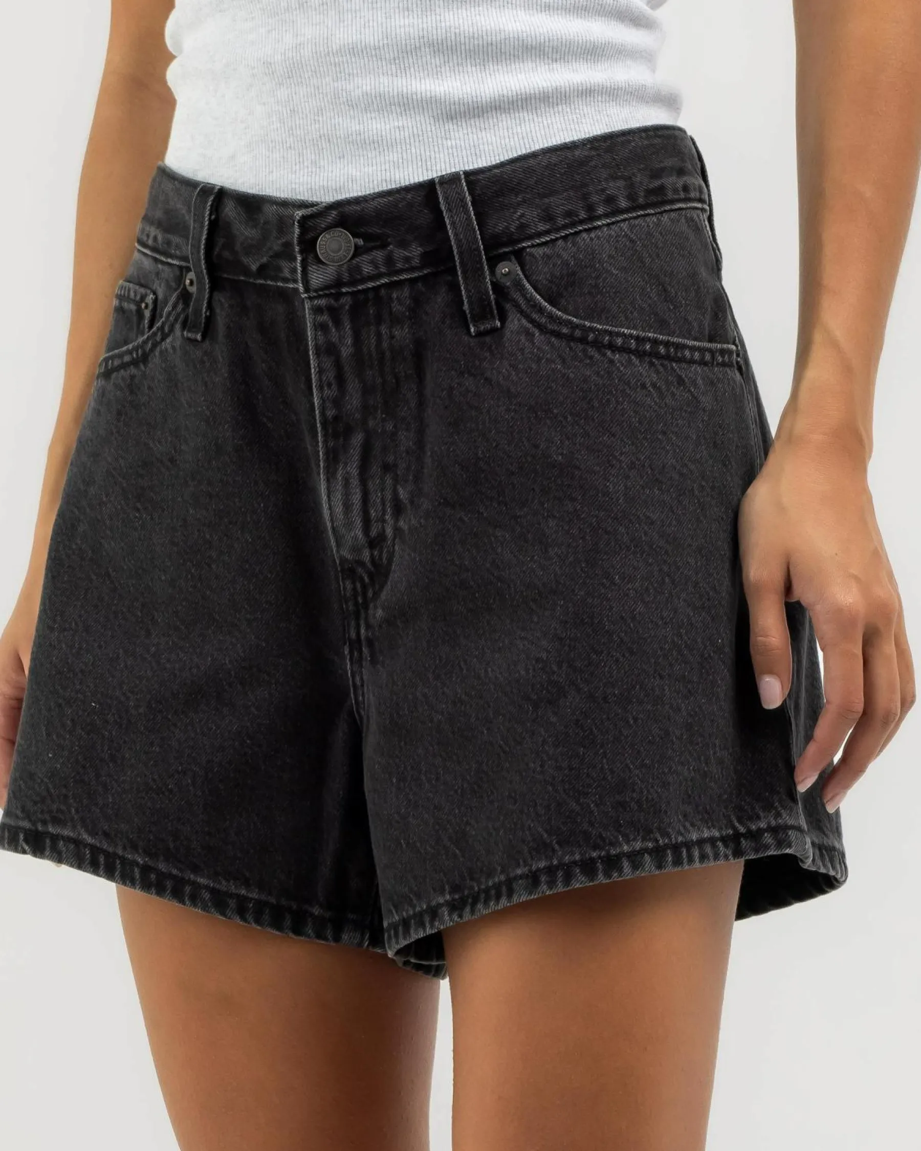 Clearance 80s Mom Shorts Women Bottoms