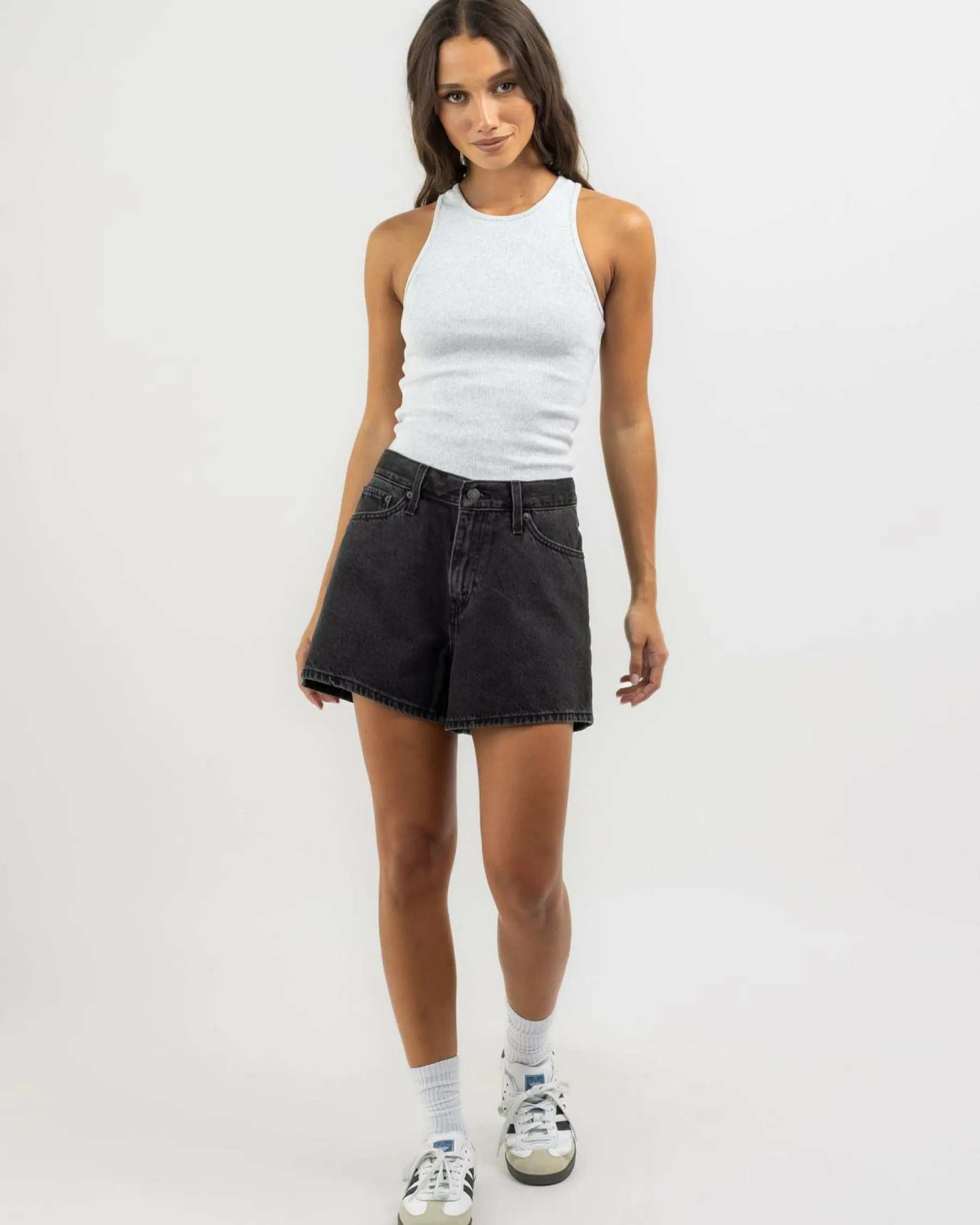 Clearance 80s Mom Shorts Women Bottoms