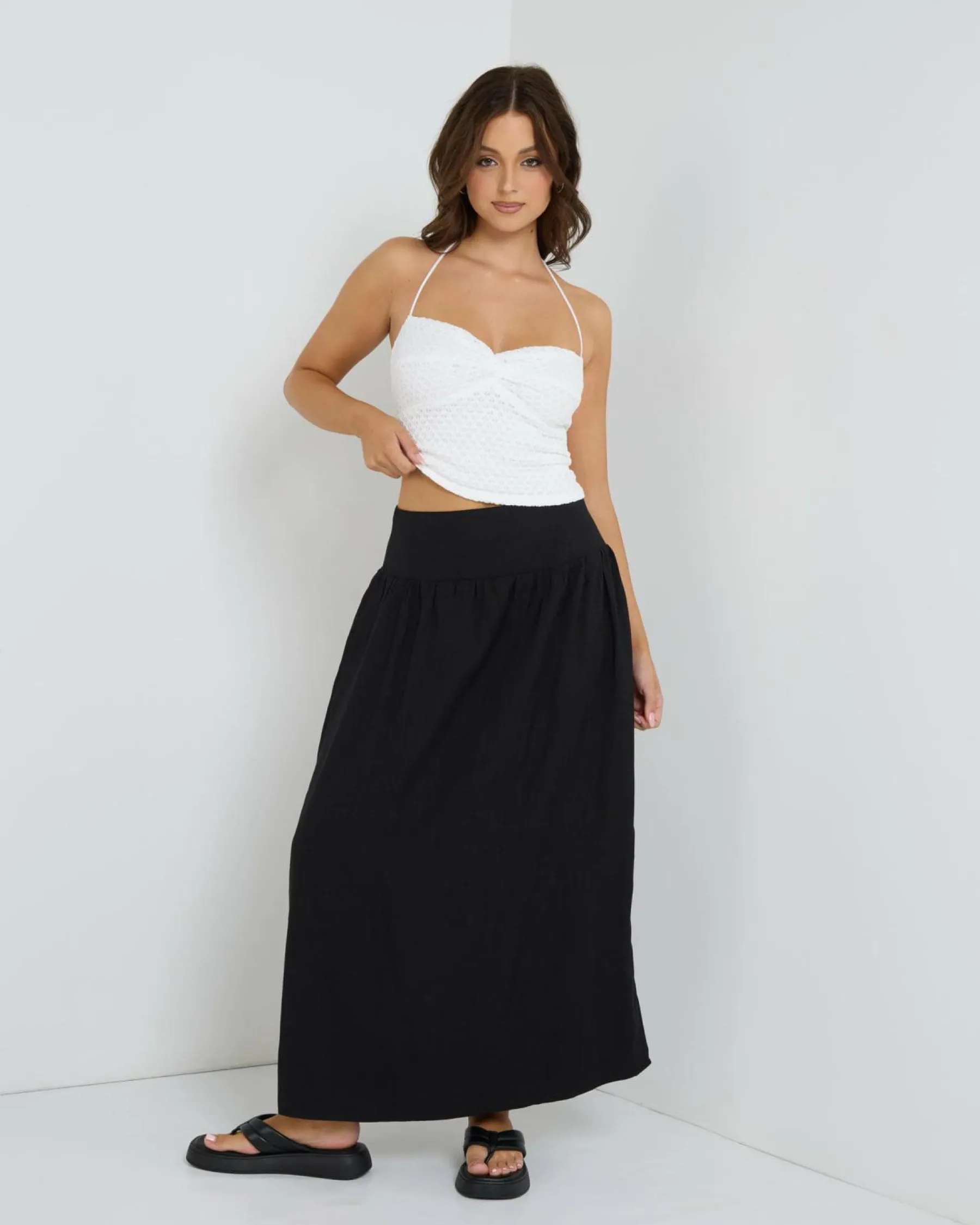 New Saski Halter Top Women Sets|Tops