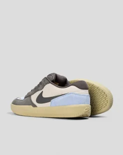 Sneakers*Nike SB Force 58 Shoes Lt Orewood Brn/medium Ash-psychic Blue