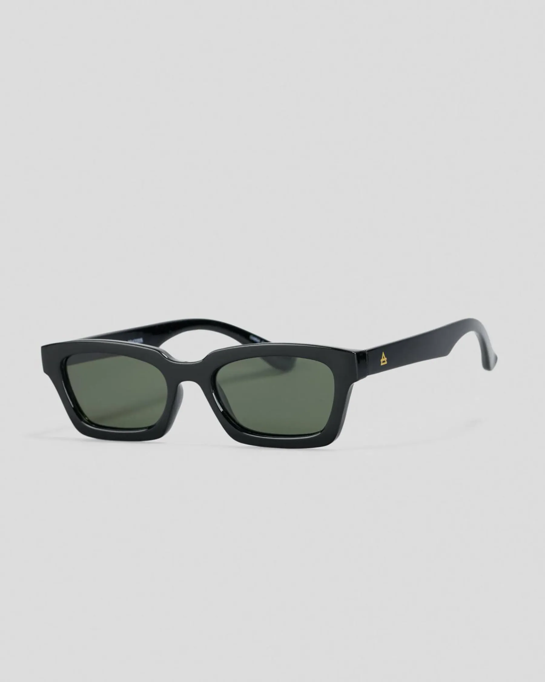 Sunglasses*Aire Sculptor Polarised Sunglasses Black/ Green Mono