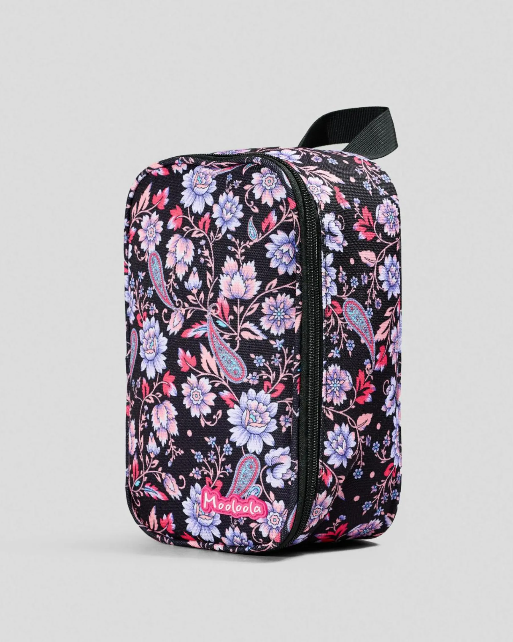 Bottles & Lunch Boxes*Mooloola Selene Lunch Box Black/multi Print