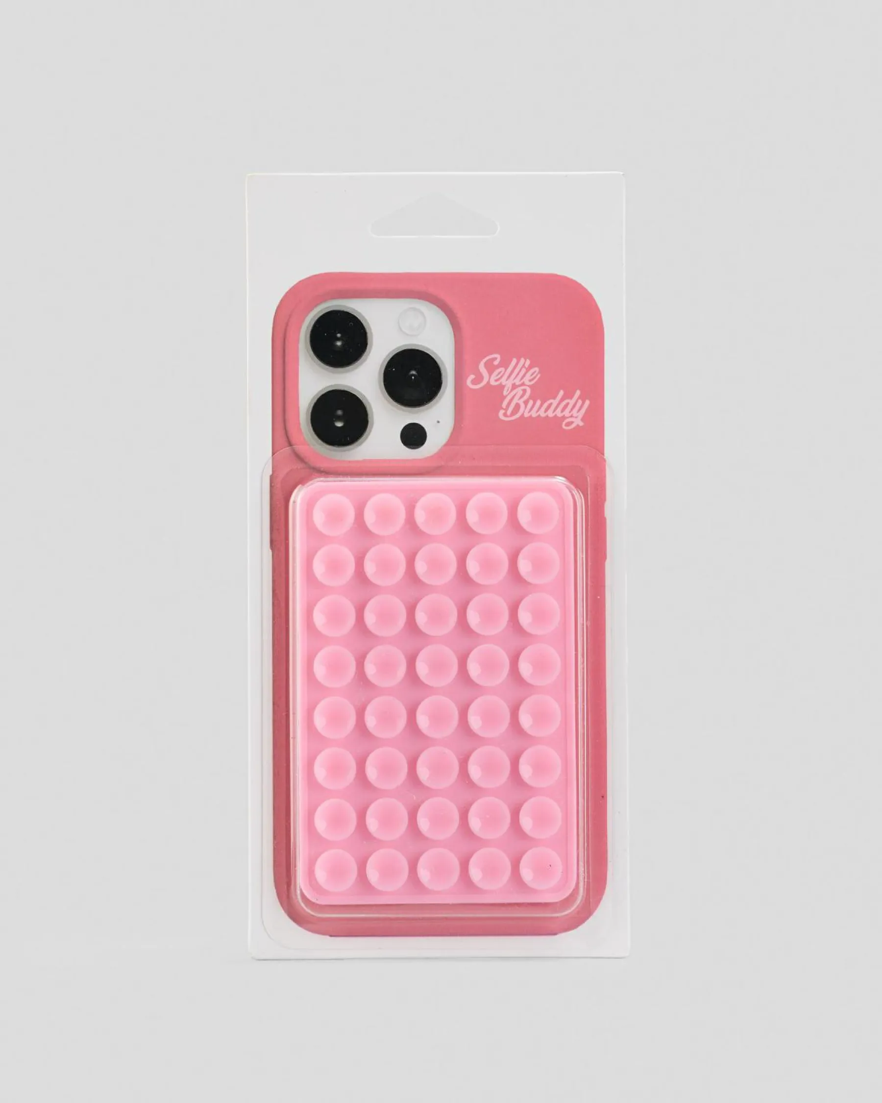 Tech|Tech*Get It Now Selfie Buddy Sticker Pink