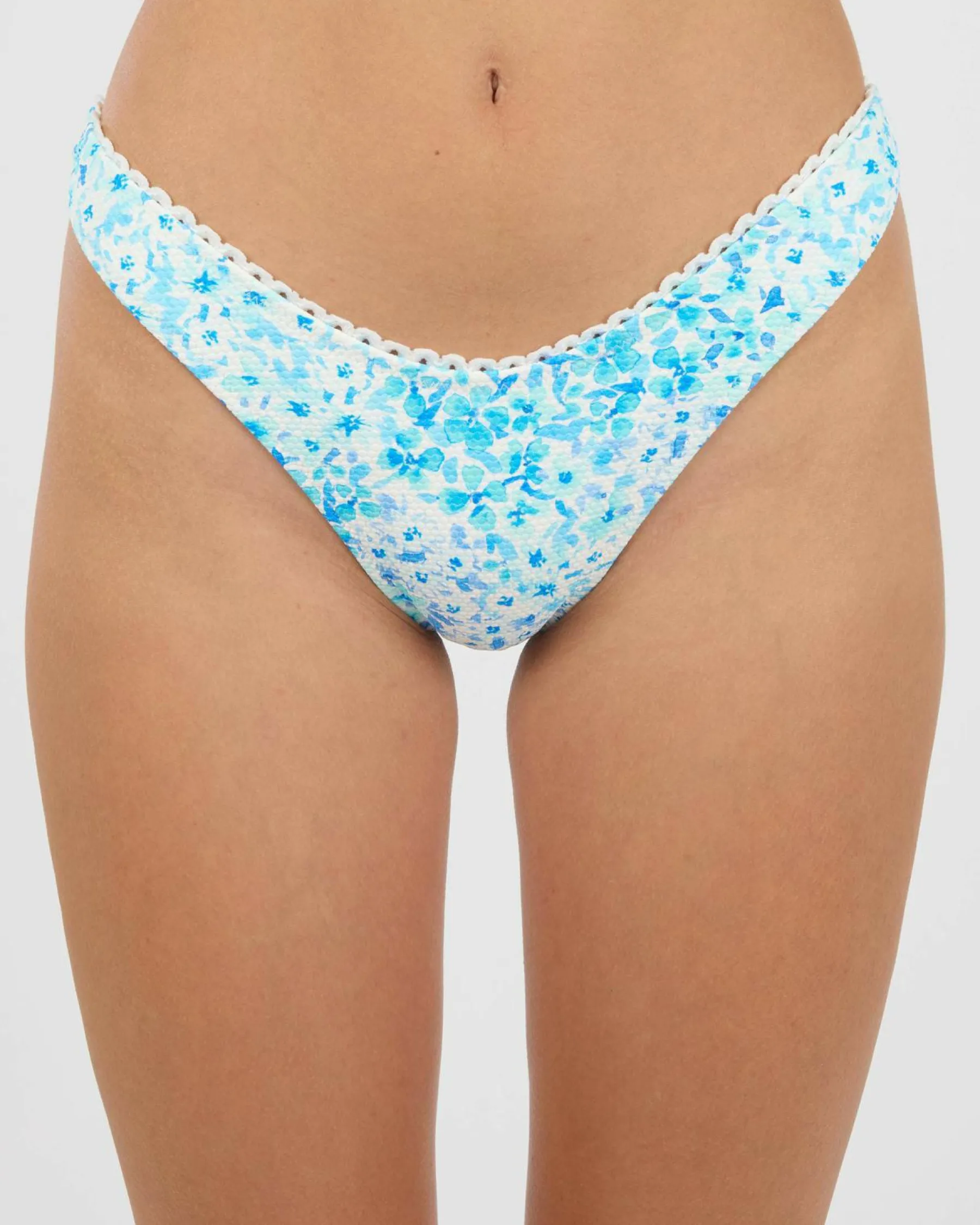 Hot Serenity Floral High Cut Bikini Bottom Women Bikinis