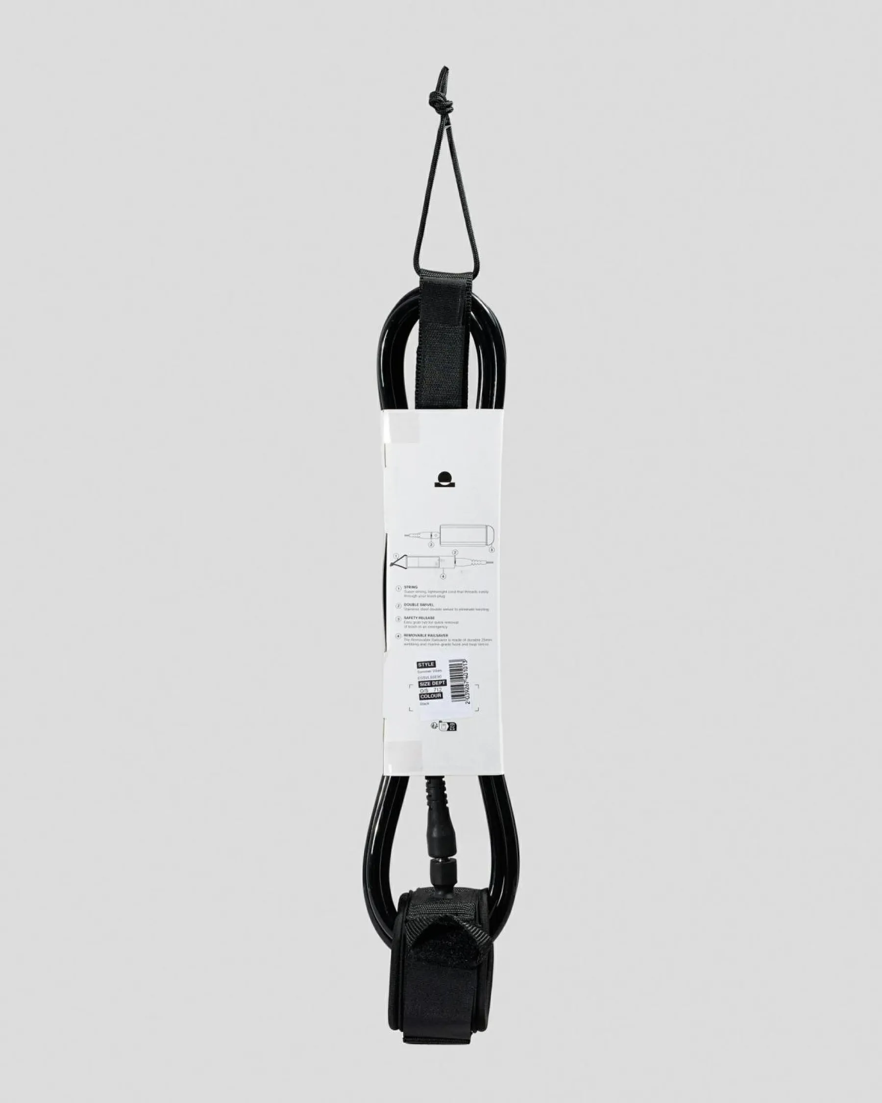 Surf|Surf*Summer Vibes Session 9ft Leash Black