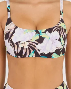 Bikinis*Billabong Shadow Tropic Mia DD Bralette Bikini Top Multi