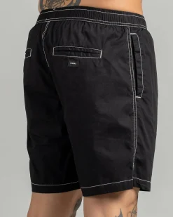 Board Shorts|Shorts & Bottoms*Thrills Shadowless Volley Shorts Black