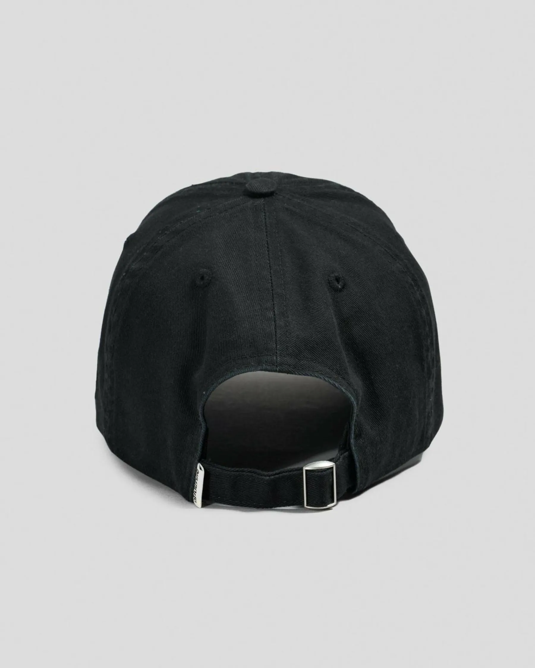 Headwear*S-Double Shawn Script Strapback Cap Black