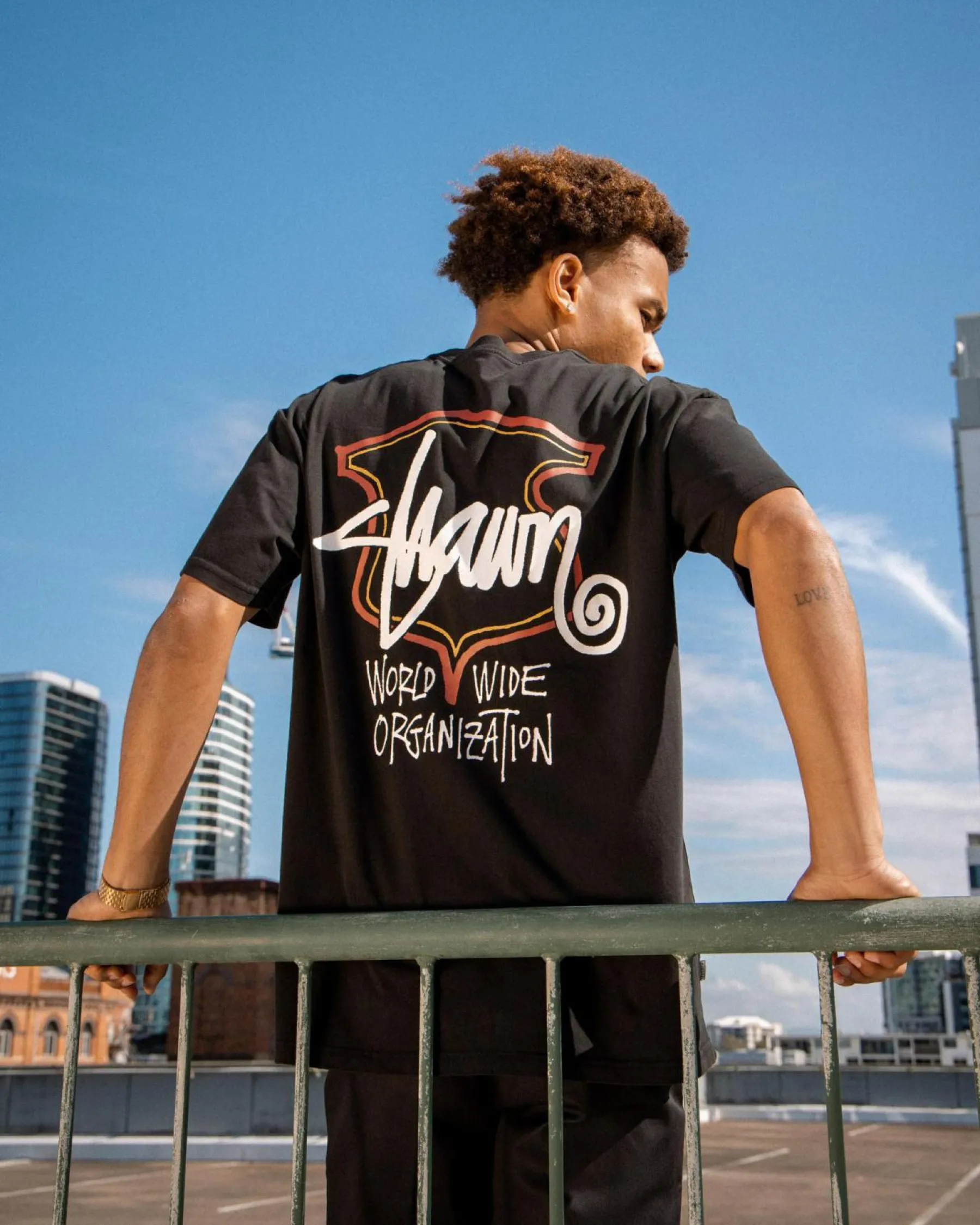 Online Shield T-Shirt Tops & T-Shirts