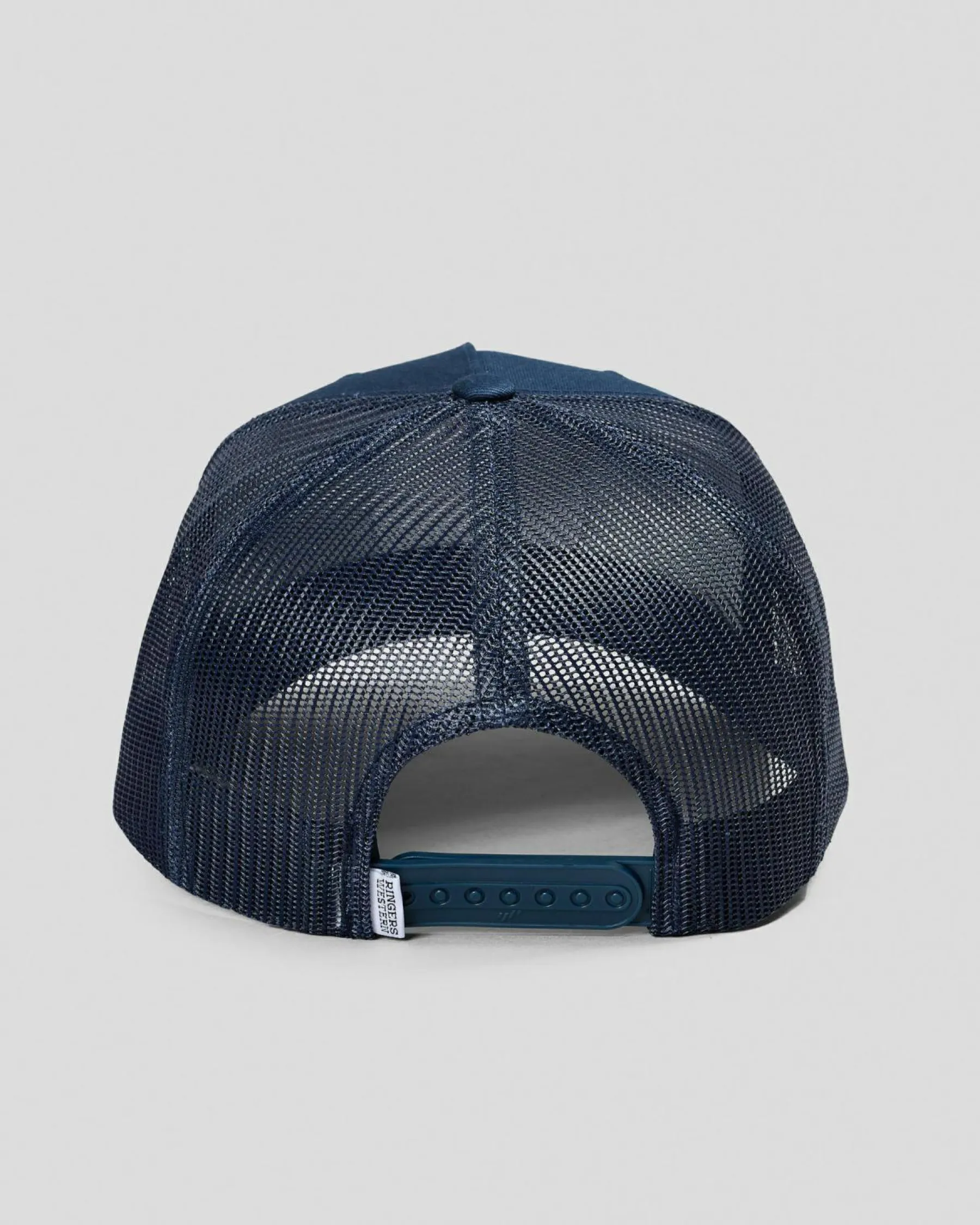 Headwear*Ringers Western Signature Bull Trucker Cap Navy/chocolate
