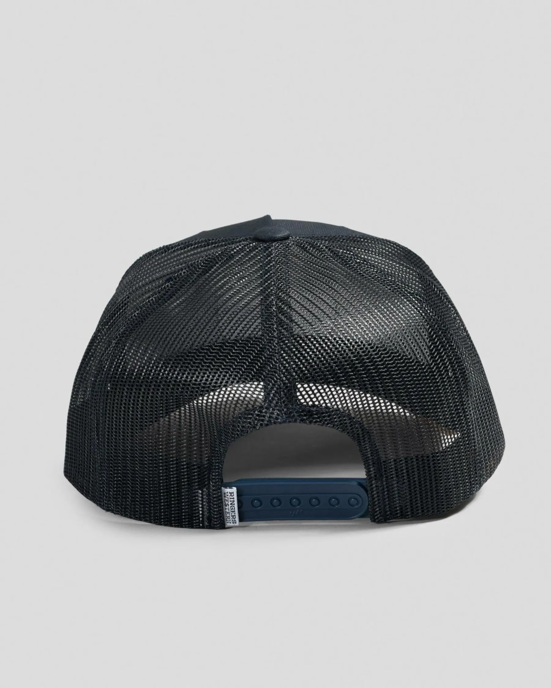 Headwear*Ringers Western Signature Bull Trucker Cap Dark Navy/clay