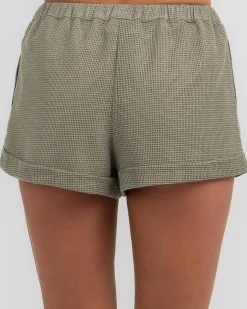 Bottoms*Mooloola Skyler Shorts Olive