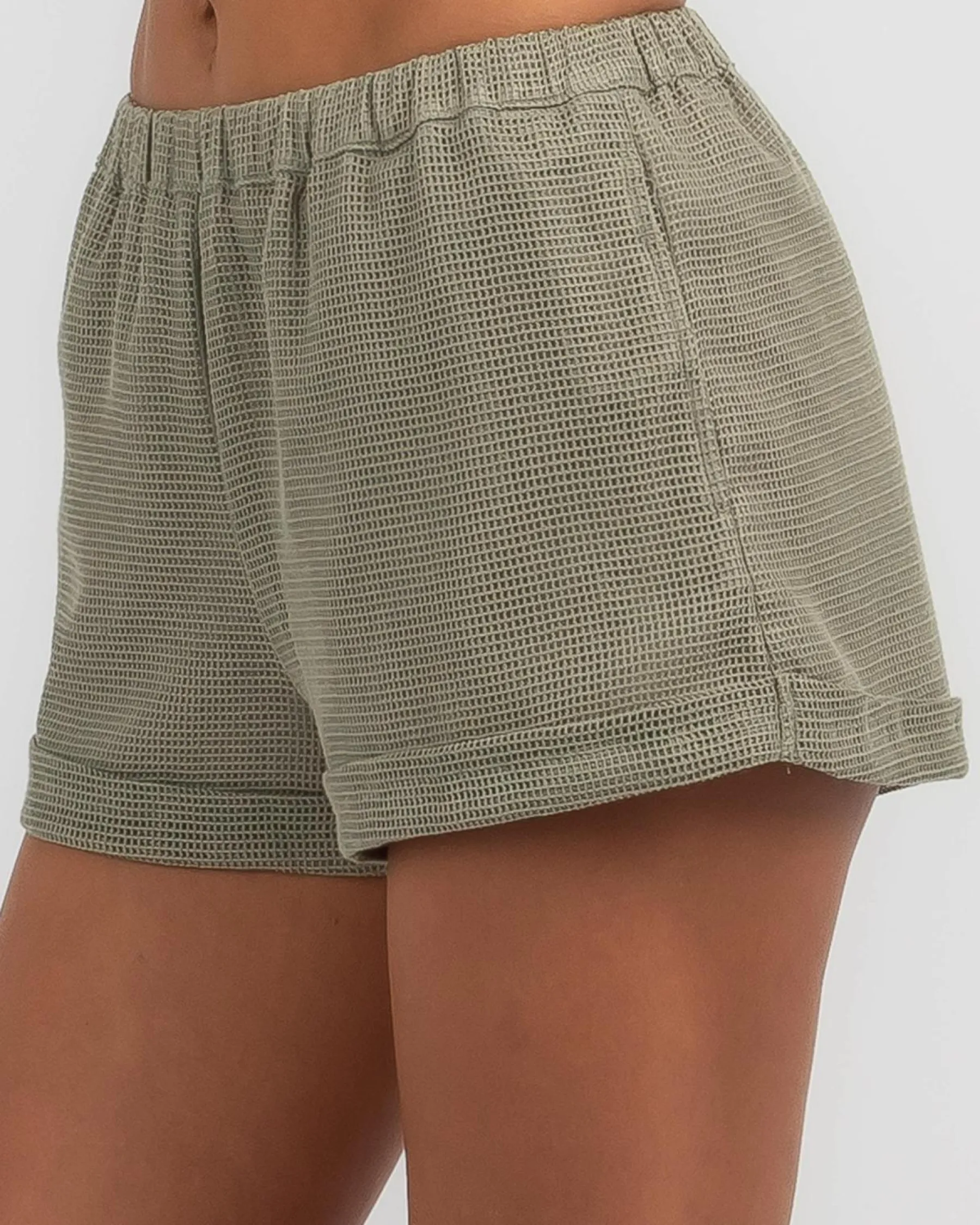 Bottoms*Mooloola Skyler Shorts Olive