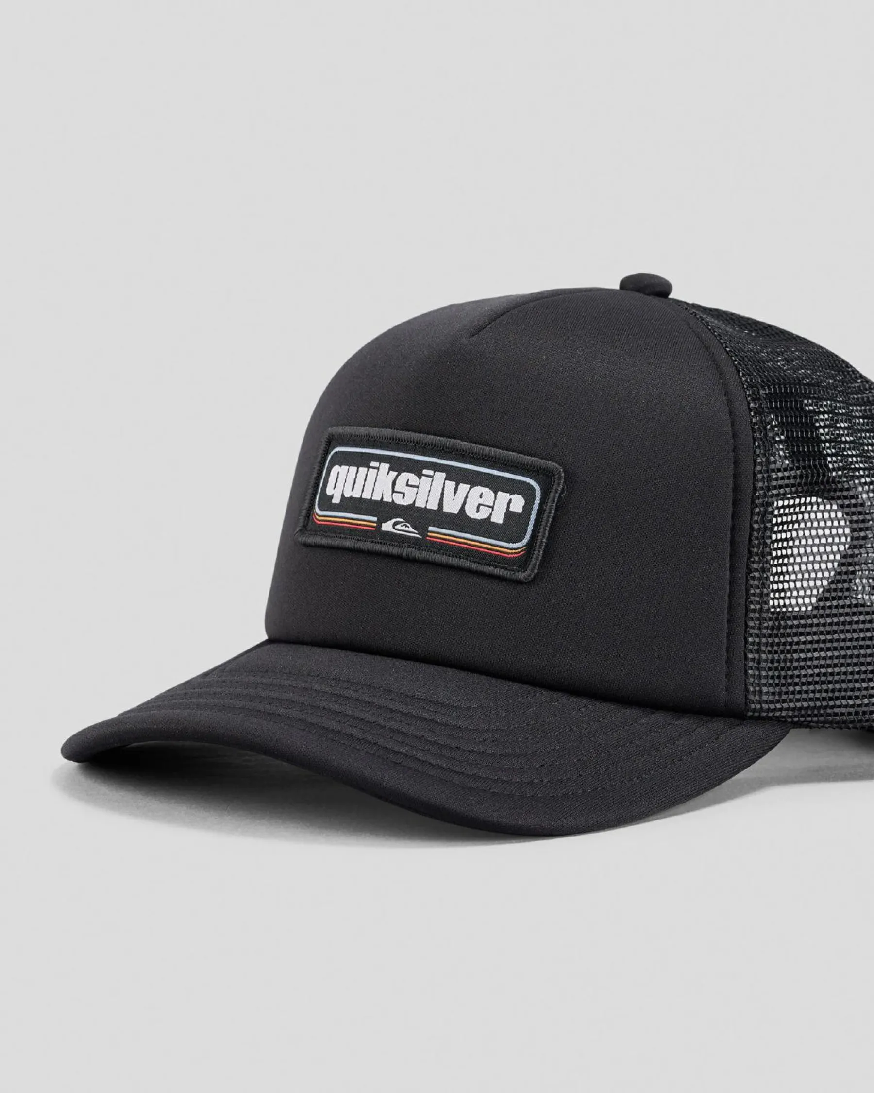 Headwear*Quiksilver Slab Drifter Trucker Cap True Black