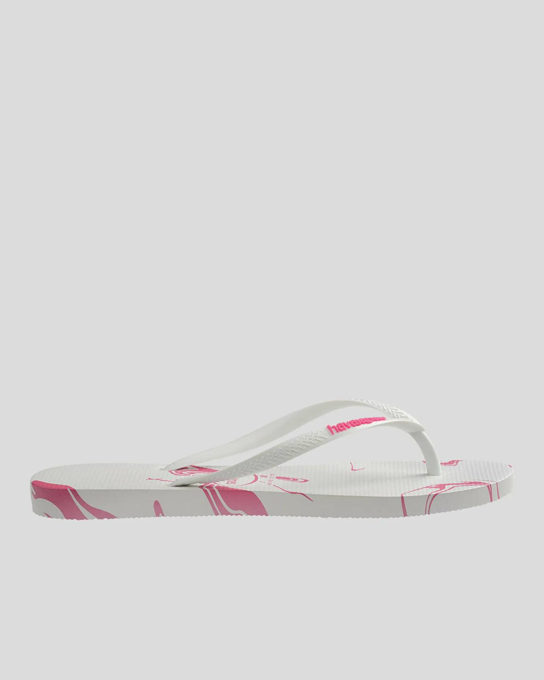 Slim Marble Thongs Women Flip Flops