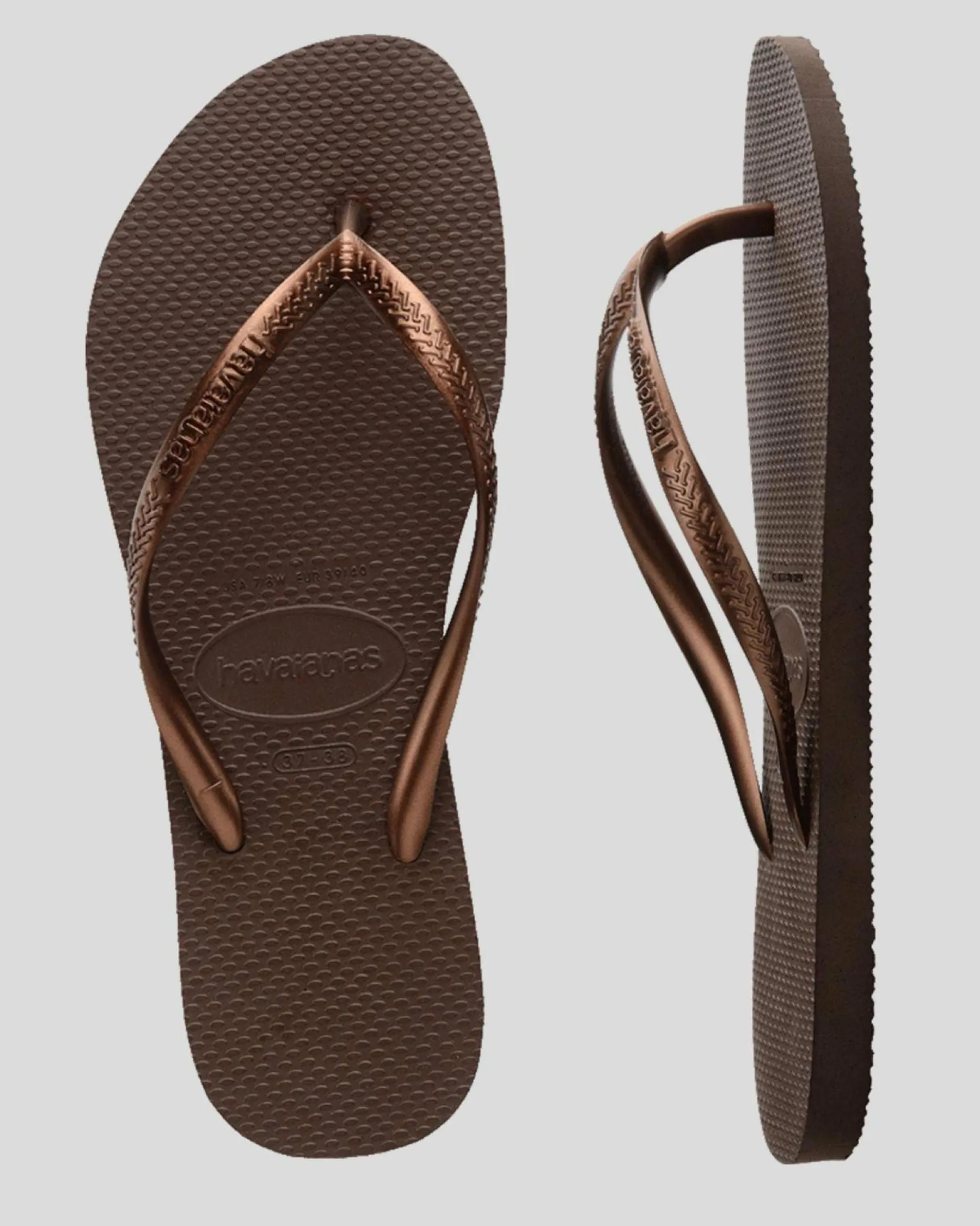Hot Slim Metallic Thongs Women Flip Flops