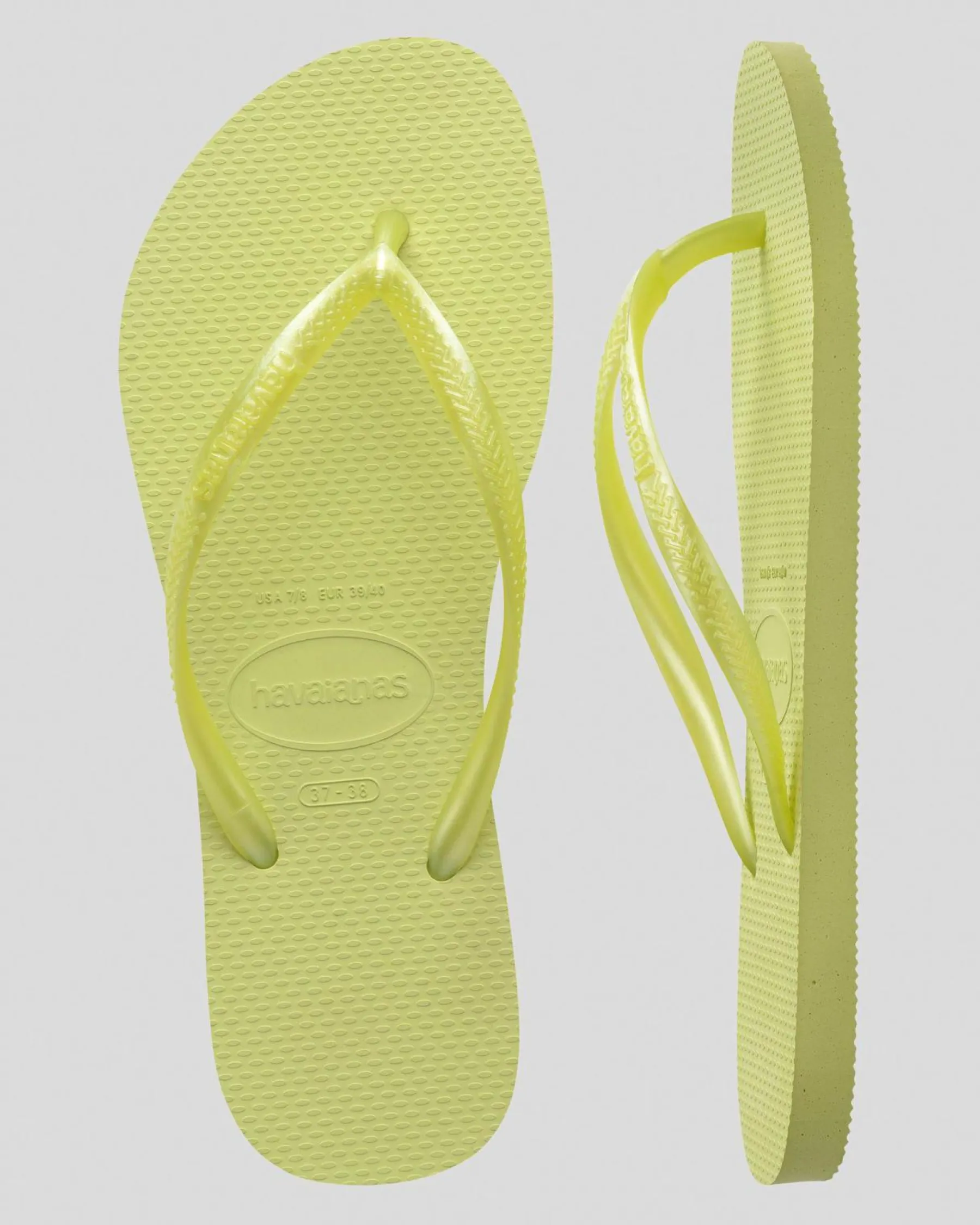 Outlet Slim Metallic Thongs Women Flip Flops