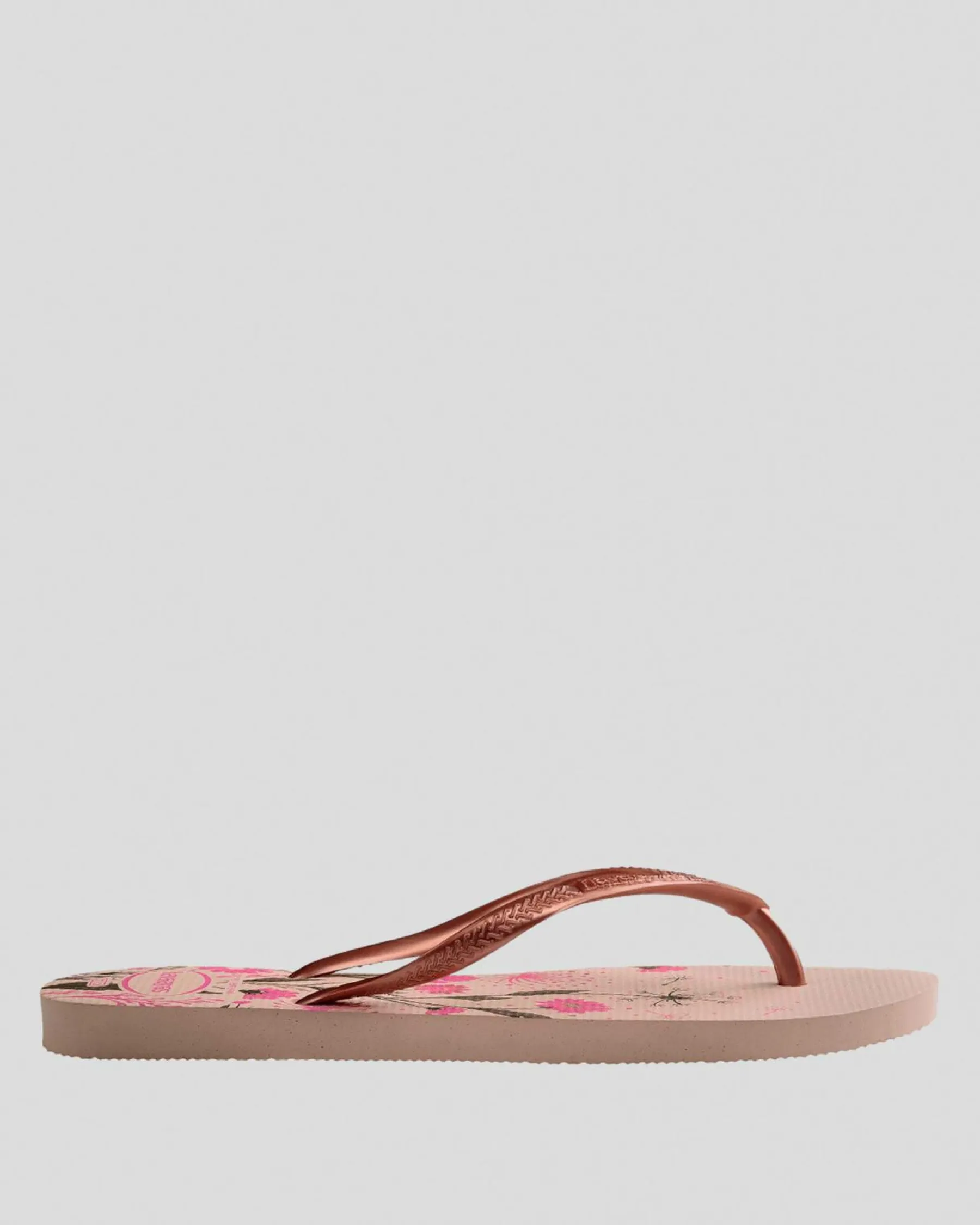 Flip Flops*Havaianas Slim Organic Thongs Ballet Rose/golden Blush/rosa