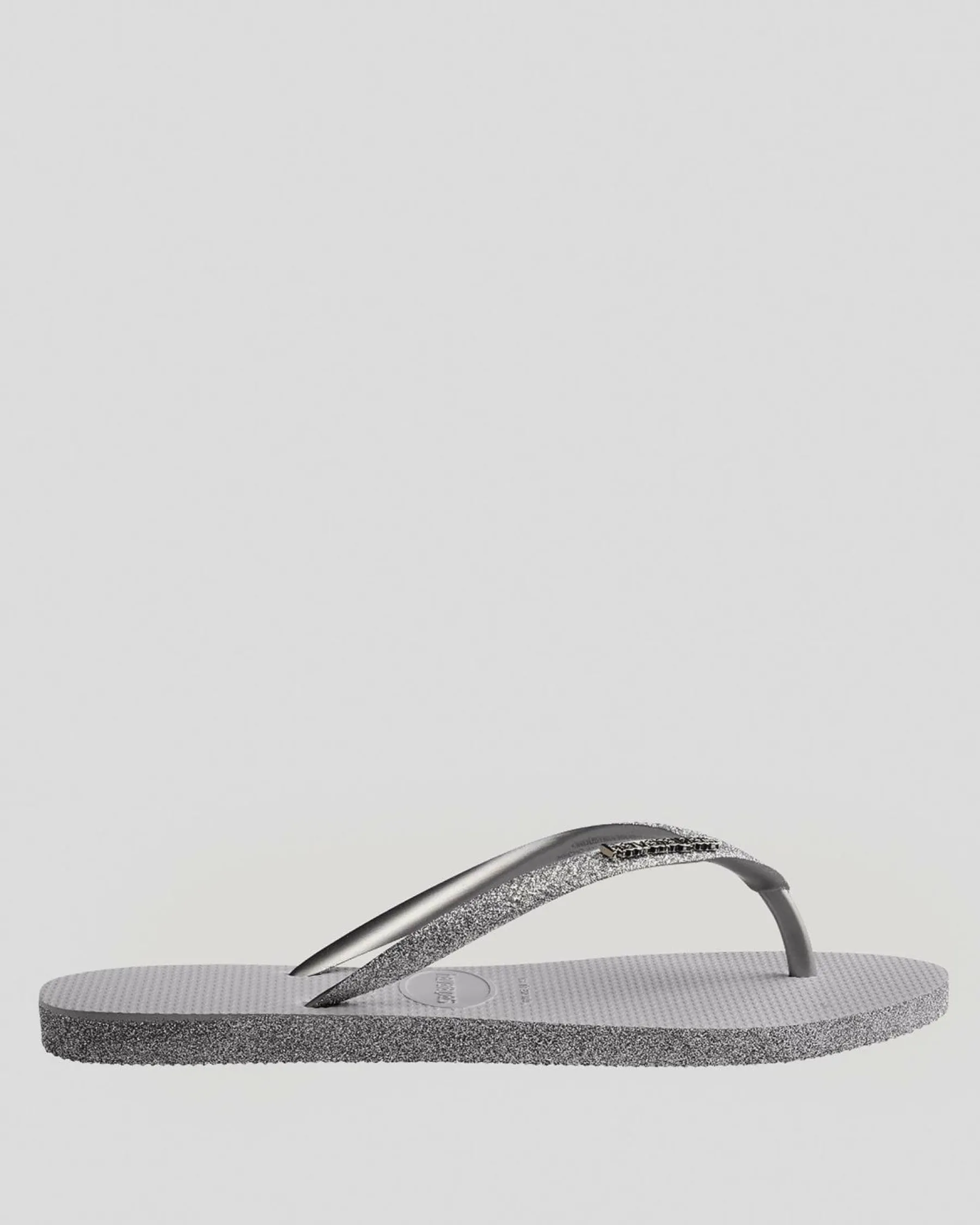 Flip Flops*Havaianas Slim Sparkle Thongs Ice Grey